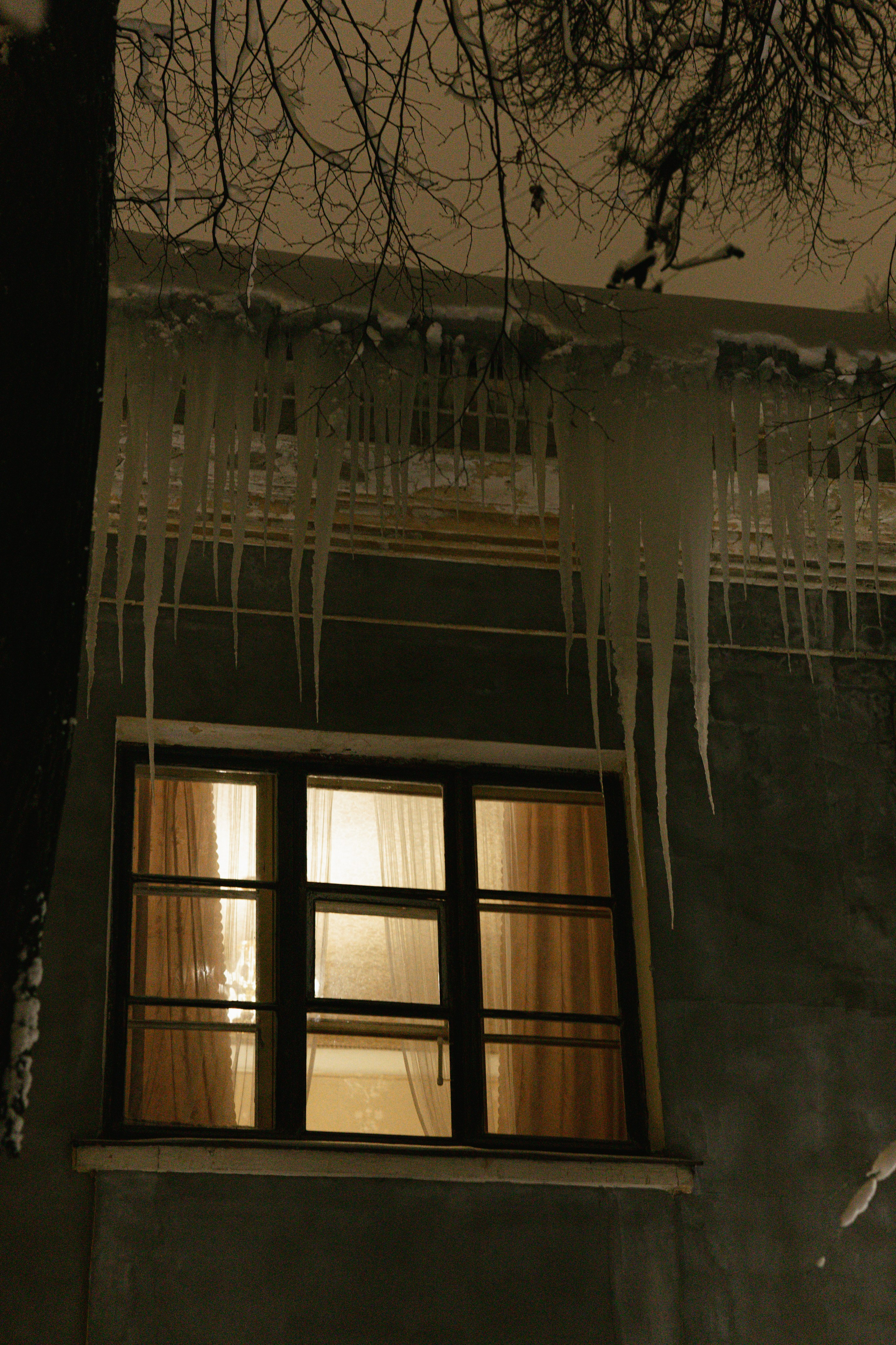 Город зимой. Фотограф Эльмира Лин