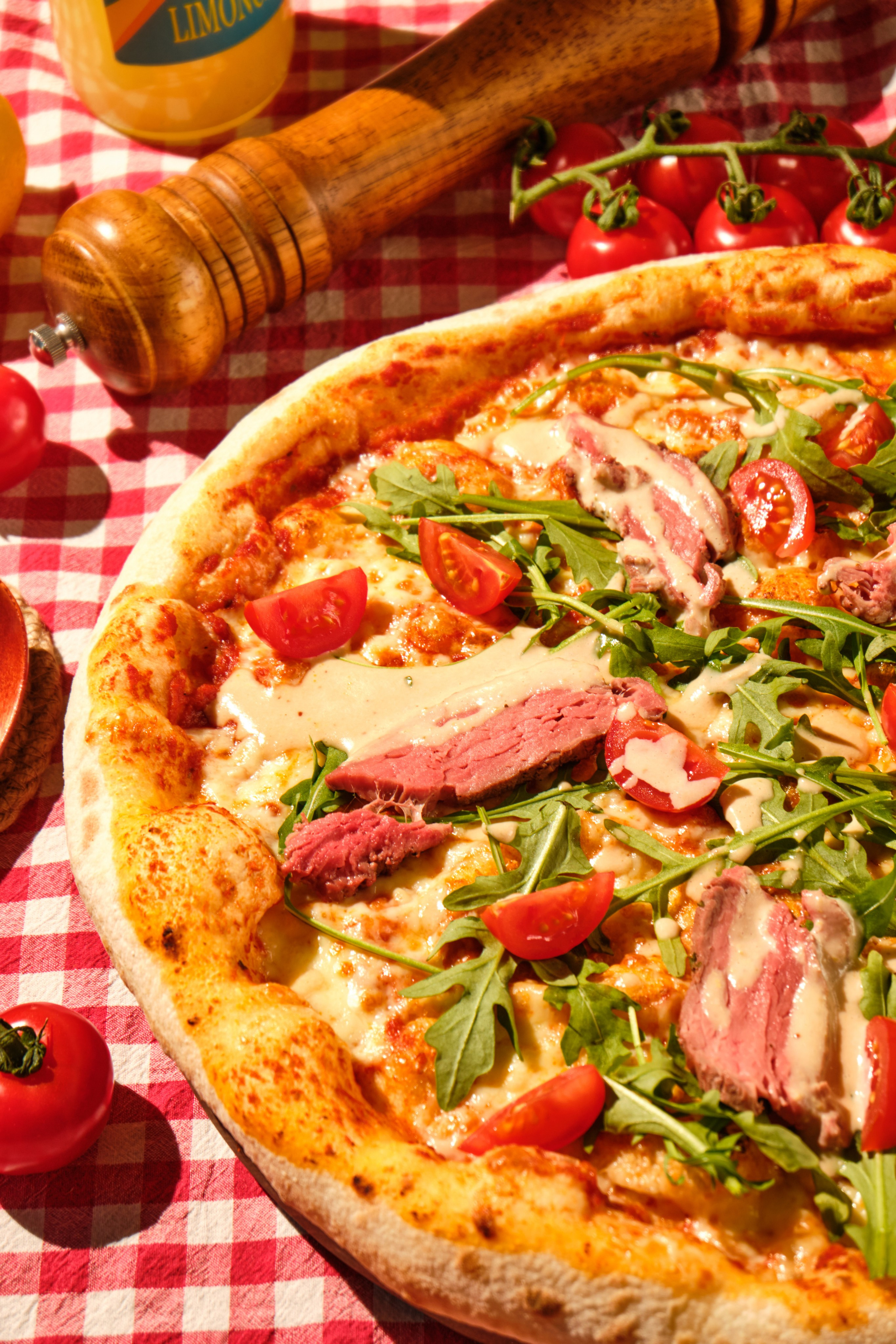 Food Photography of Pizza for Delivery | Photographer for Italian Restaurant Tbilisi. Commercial Photographer Tbilisi | Food & Product Photography | Vitaly Gorbachev