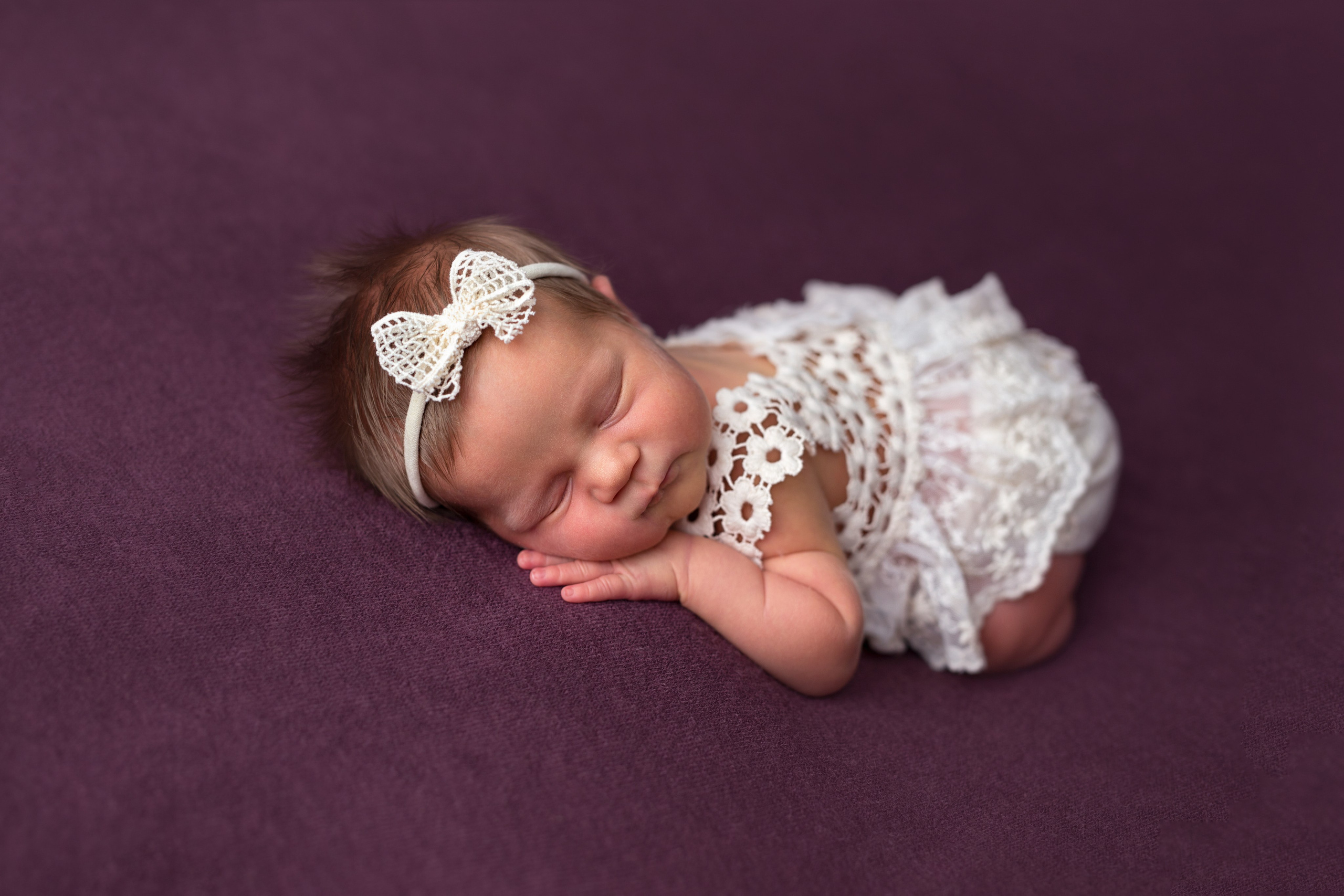 Newborn ДЕВОЧКИ. Фотограф новорожденных в Новосибирске