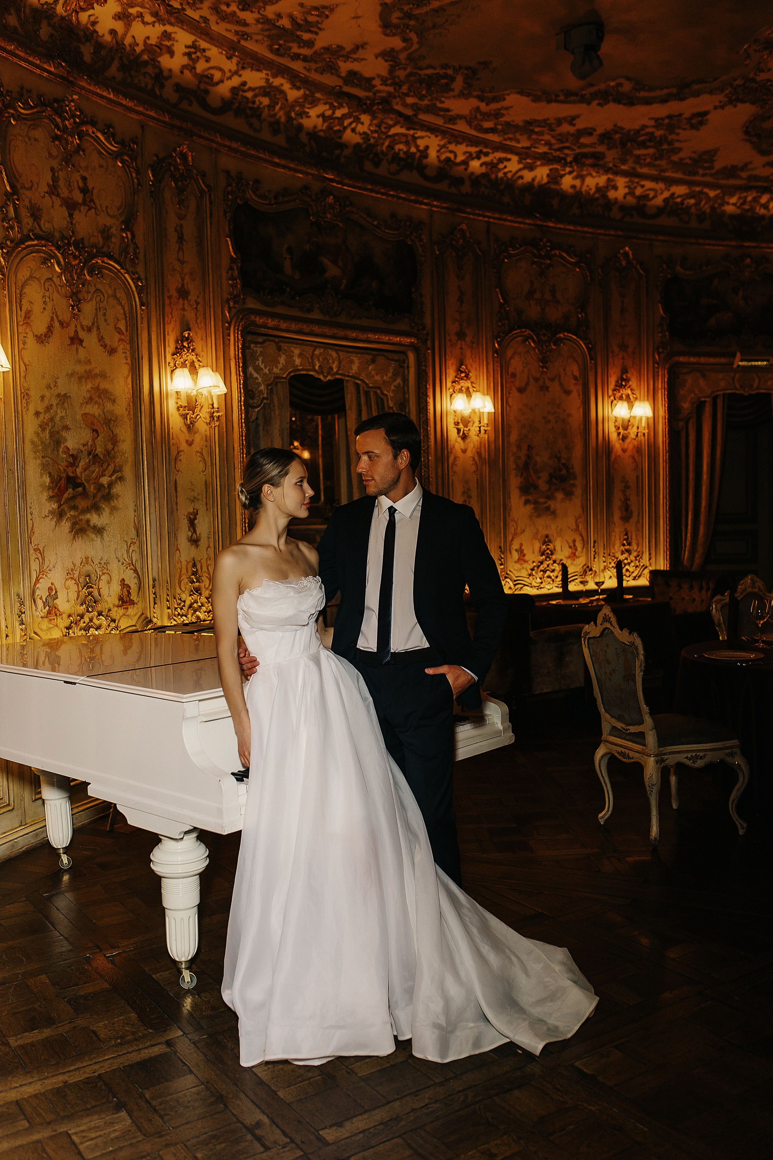 Свадебная съемка проходила в Москве, ресторан Турандот. Иванова Ирина Свадебный и семейный фотограф г. Уфа