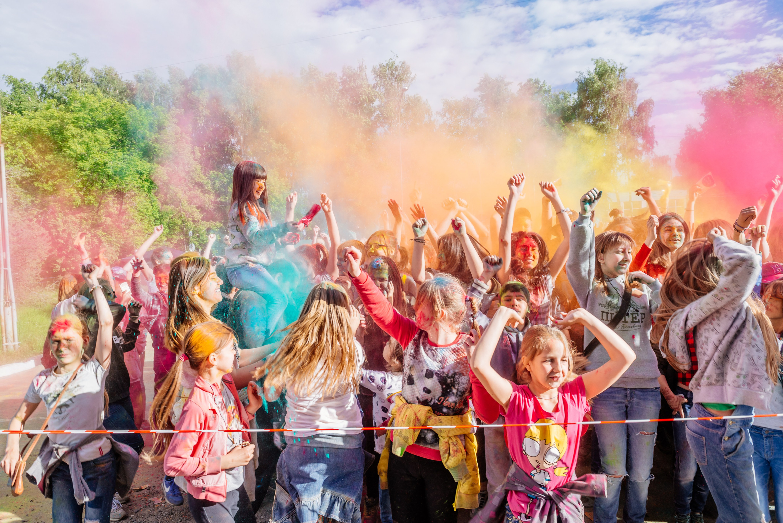 Фестиваль красок Holi. Москва, МО. Фотограф LANA STIL. Семейный, репортажный фотограф, студия. Женский, мужской портрет. Фотографирую территориально в г. Королев, Москва, МО