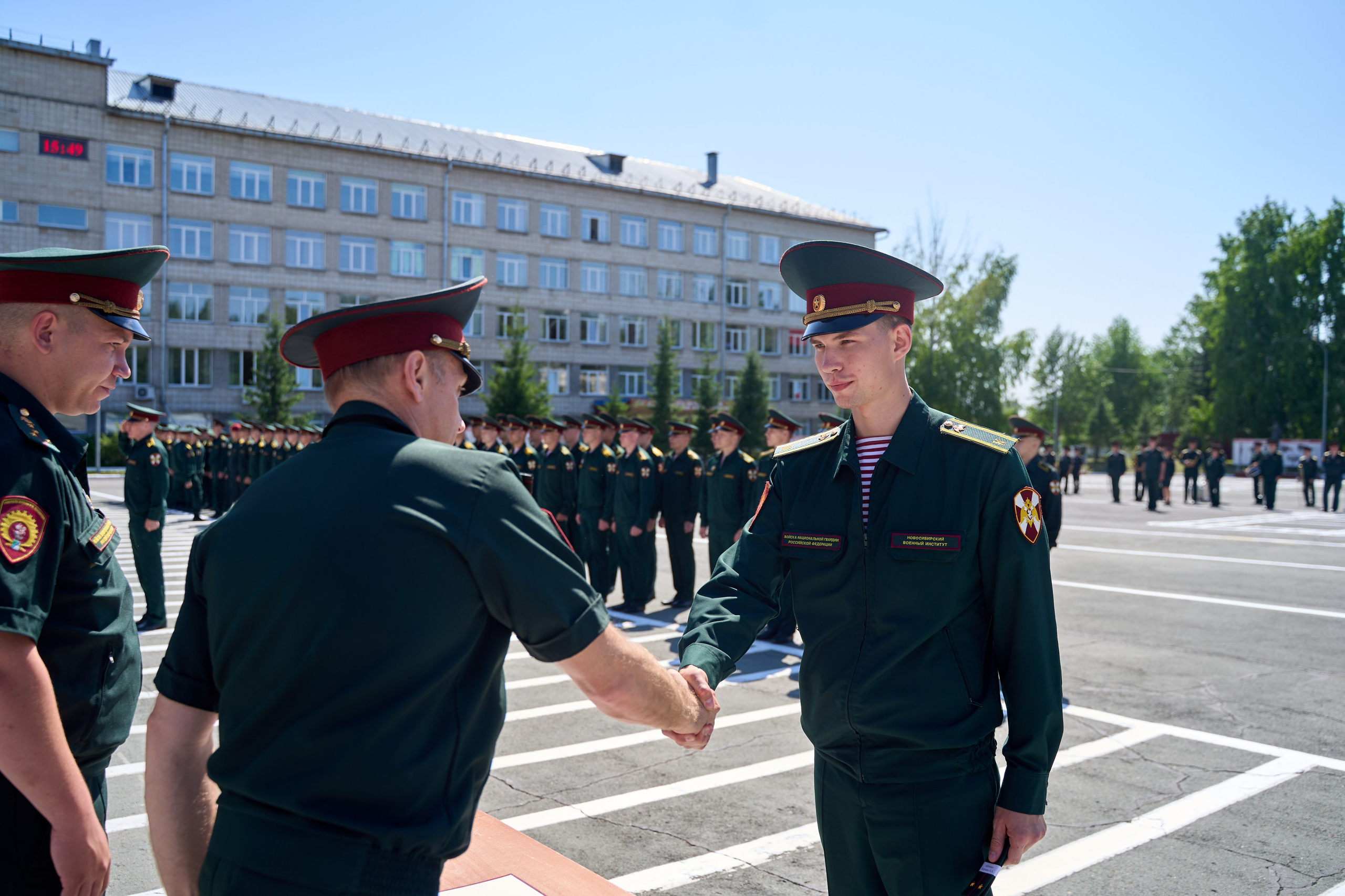 Выпускной Новосибирский военный институт. TRINITY GRAPH