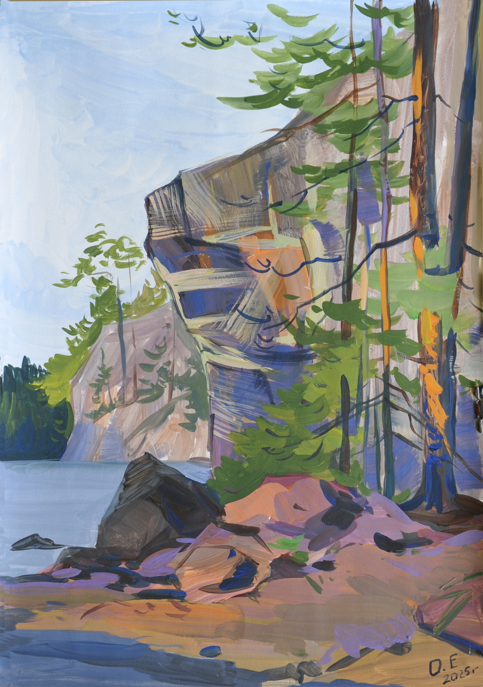 Беломорье. Ефремова Ольга. Художник