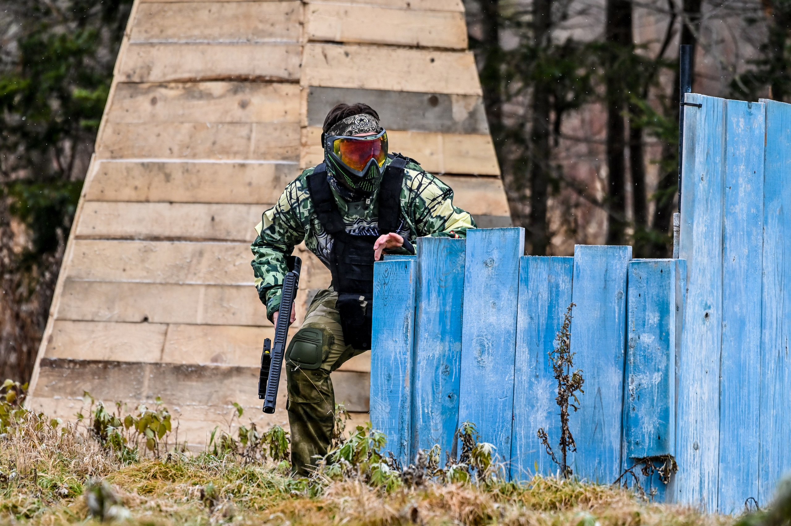 Пейнтбол. Фоторепортажи Сахалина