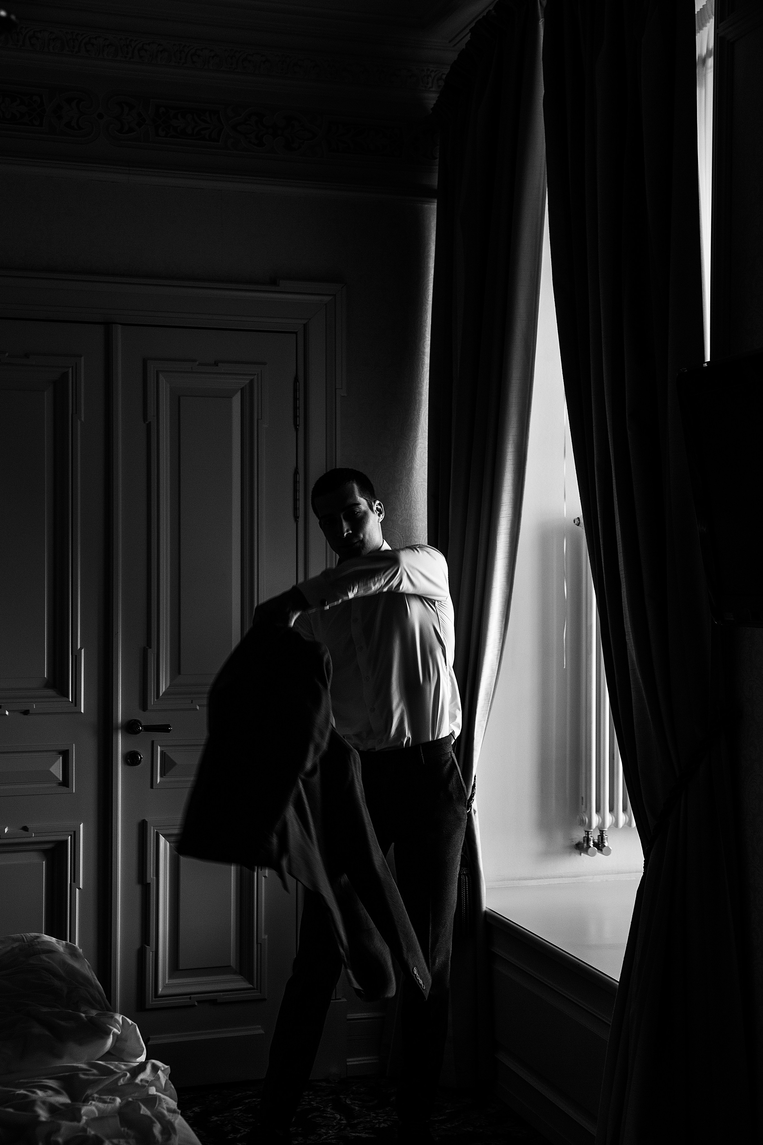 Утро в отеле Талион. Свадебный фотограф Санкт-Петербург  Москва