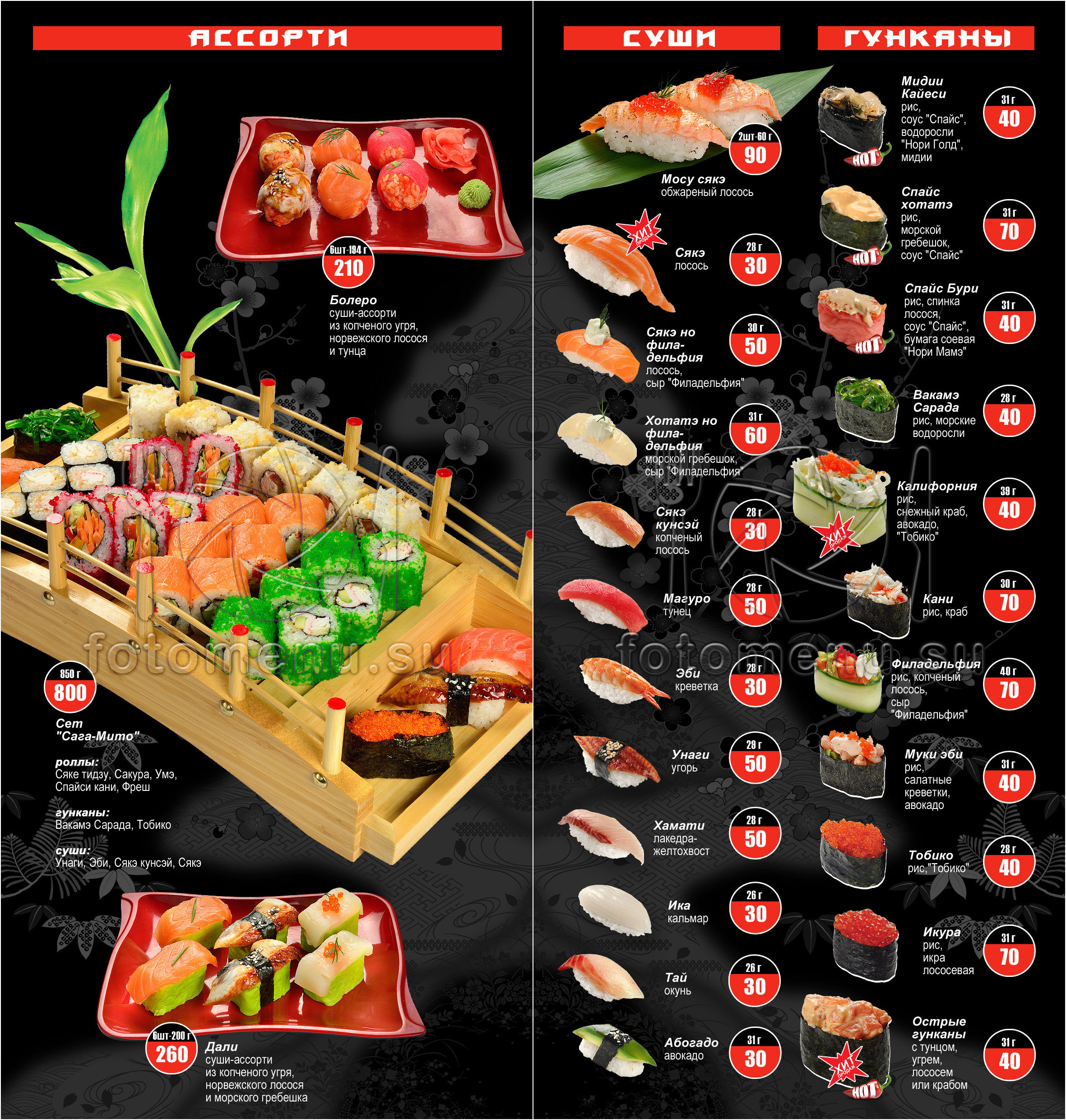 Меню для доставки еды. Фотоменю|Фуд-фотограф|Дизайн меню для ресторанов и кафе|Москва