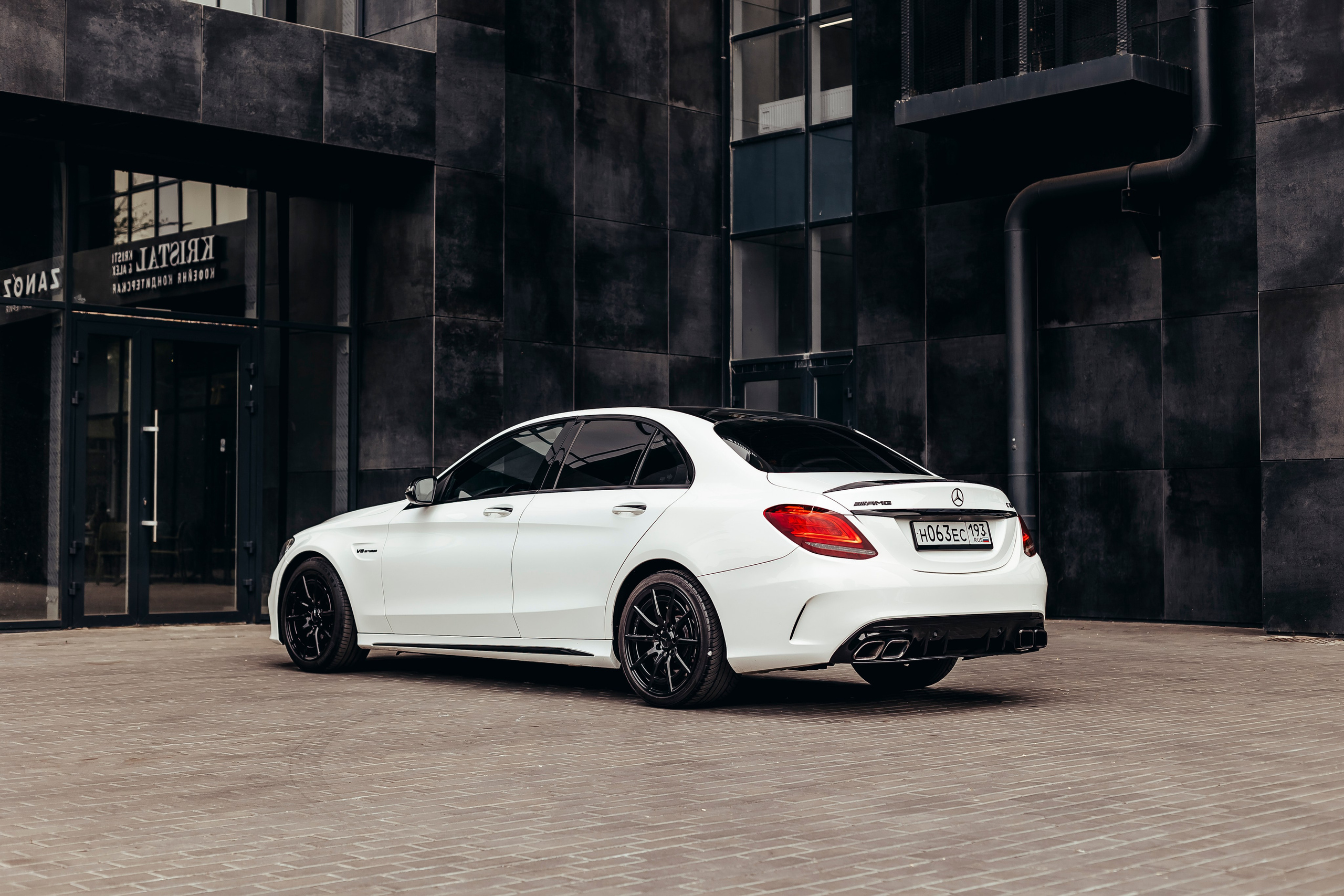 Mercedes-Benz C63s. Автомобильный фотограф, видеограф в Краснодаре Левшакова Анжелика