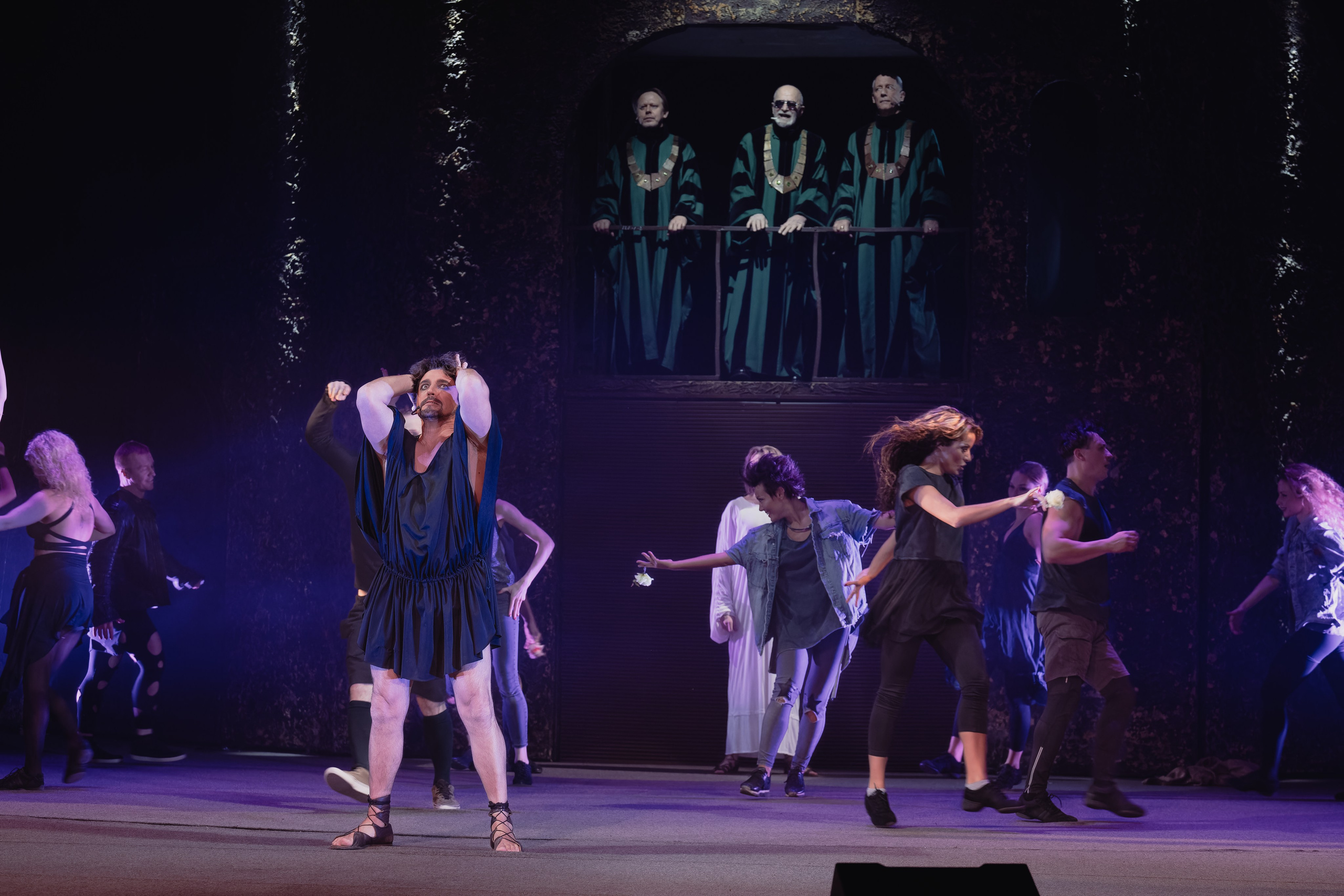 Театр Моссовета: Иисус Христос — Суперзвезда — 33 года на сцене. Сайт фотографа Сергея Абрамова