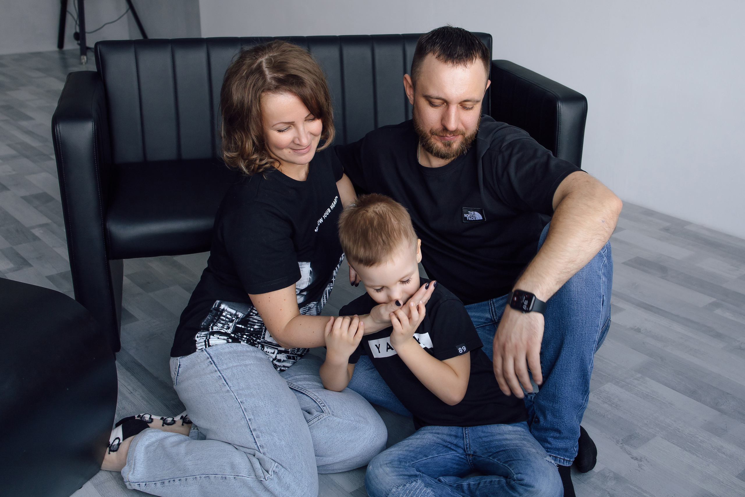 Ксюша, Слава и Кирюша