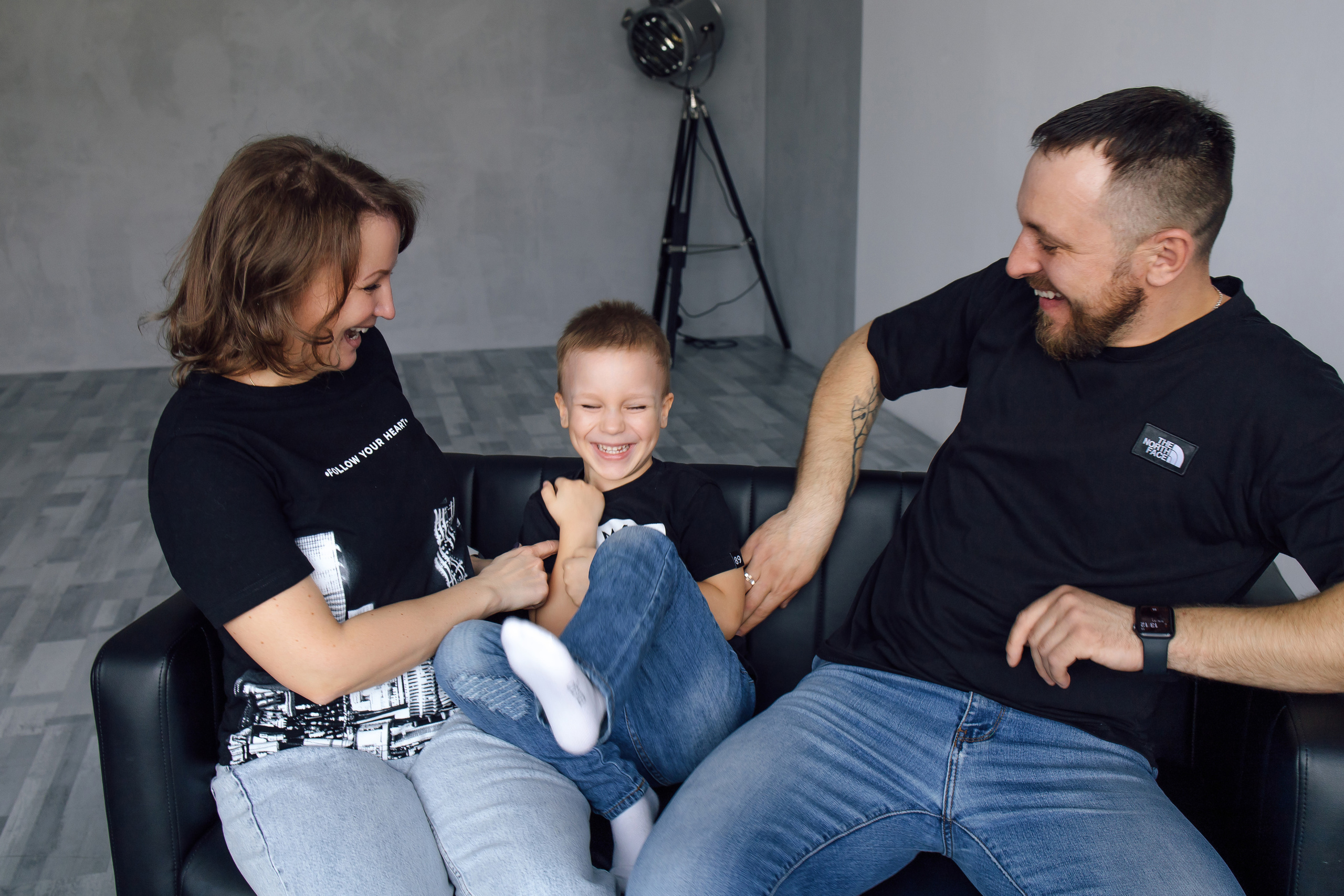 Ксюша, Слава и Кирюша