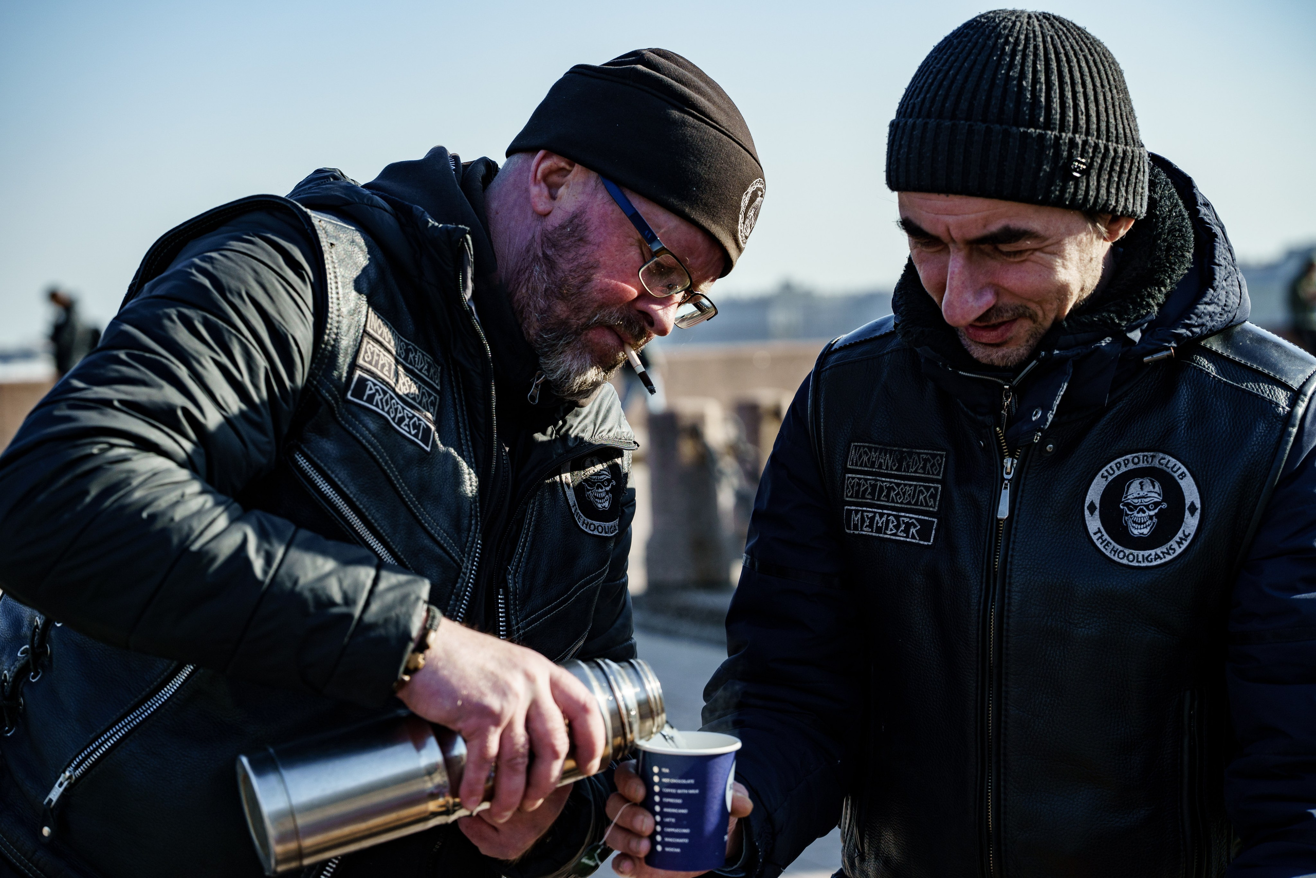 Прохват мотоклуба Norman Riders ч.1. Концертный и репортажный фотограф в Санкт-Петербурге Слава Пахомов