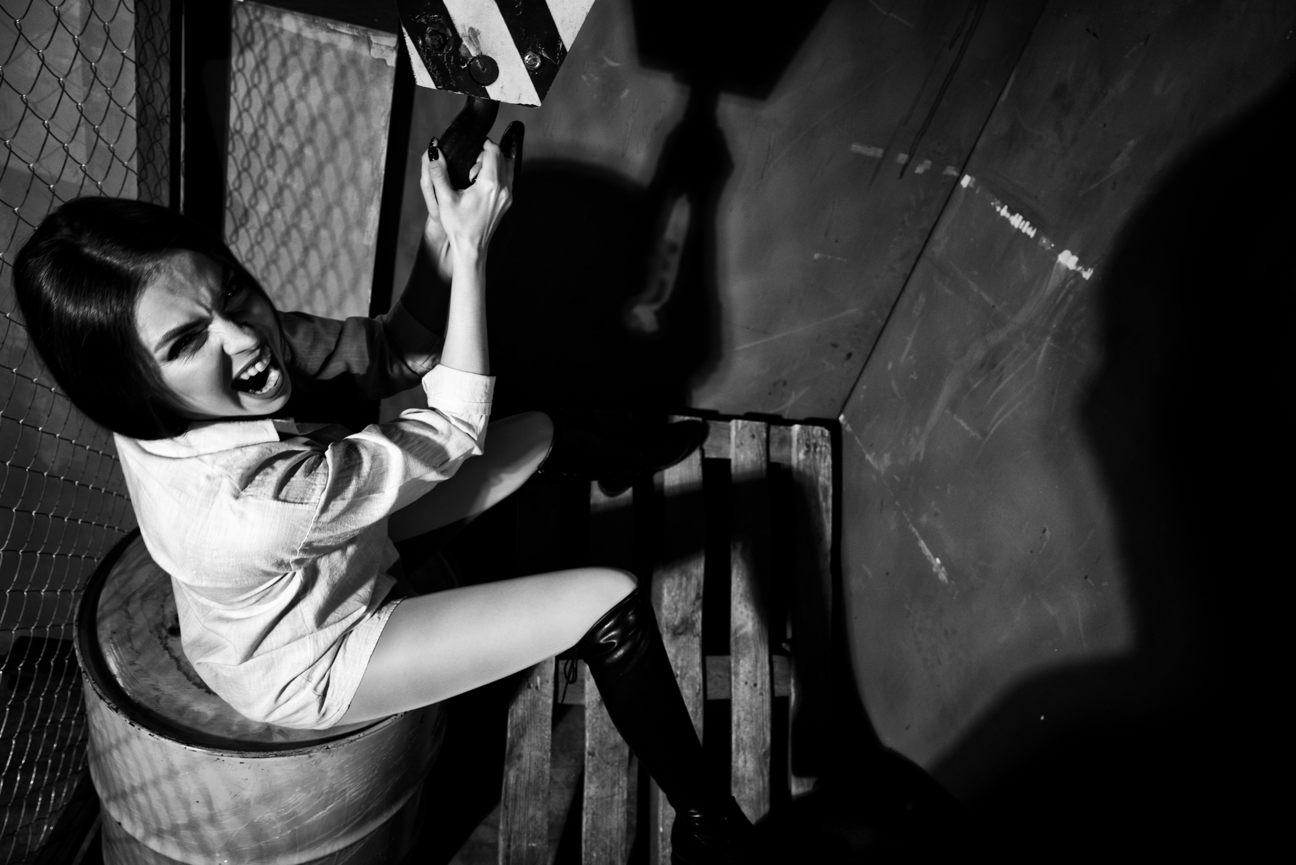 Женщина-Кошка, студийная фотосессия в Туле. Фотограф в Туле — Борисов Николай