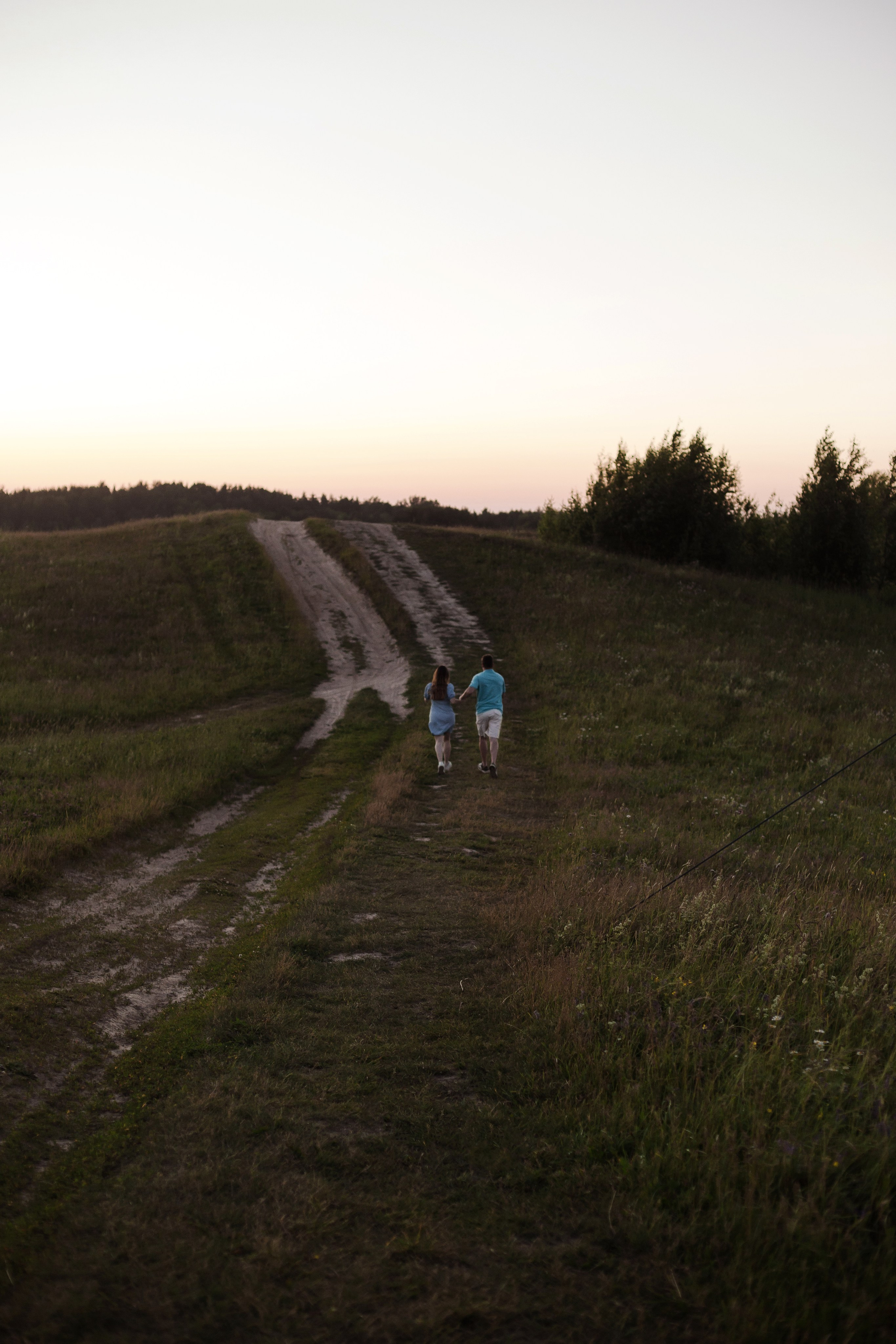 Колтушские высоты — Марина и Сергей. Портретный фотограф в Санкт-Петербурге Элина Ситникова