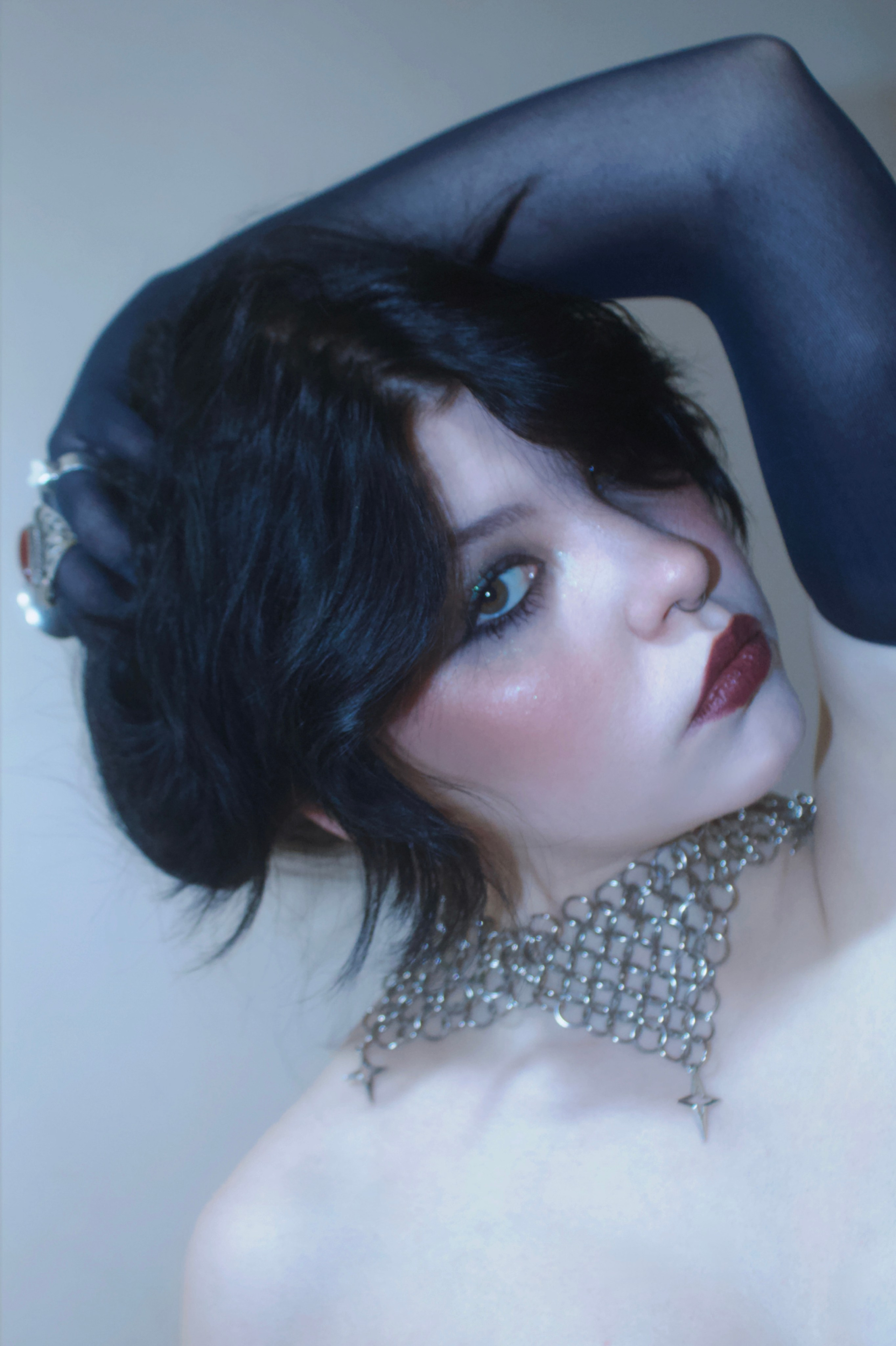 Чокеры из кольчуги. Украшения из кольчуги в Москве Соня Спросонья