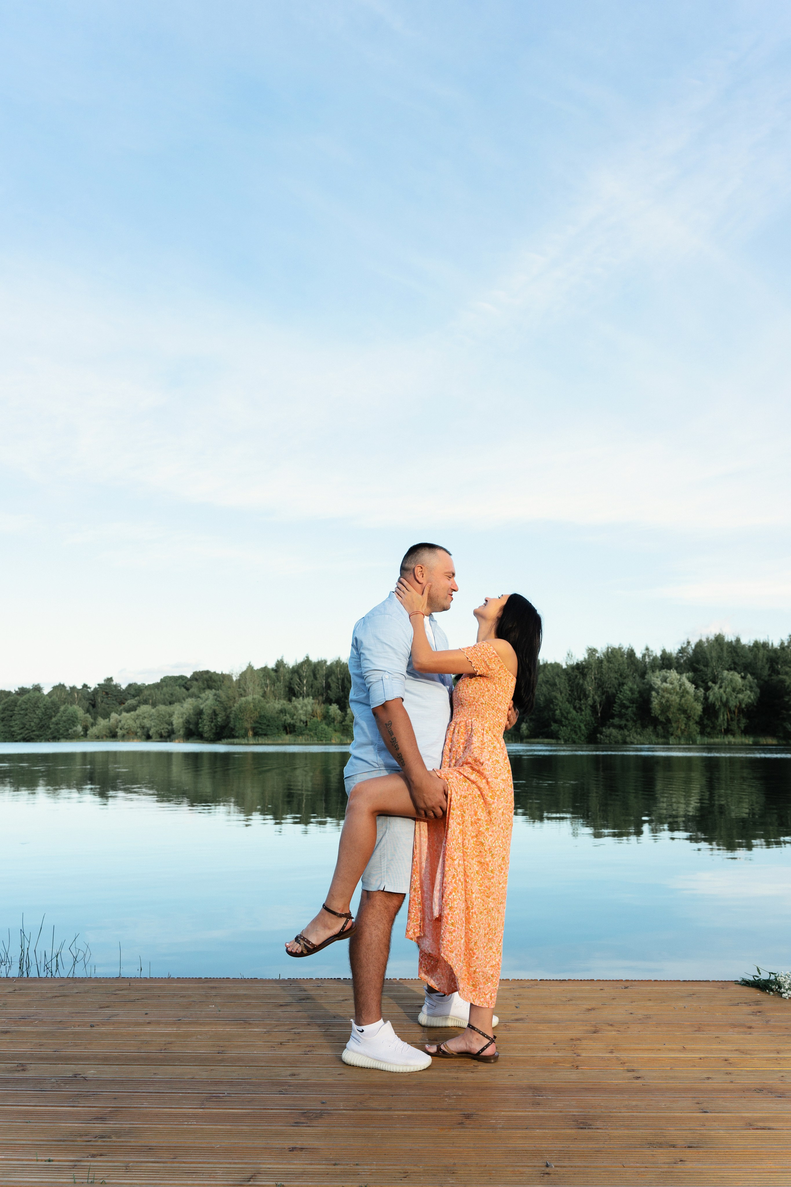 История любви (Северный берег). Ваш семейный фотограф в Минске — Вика Трегубова