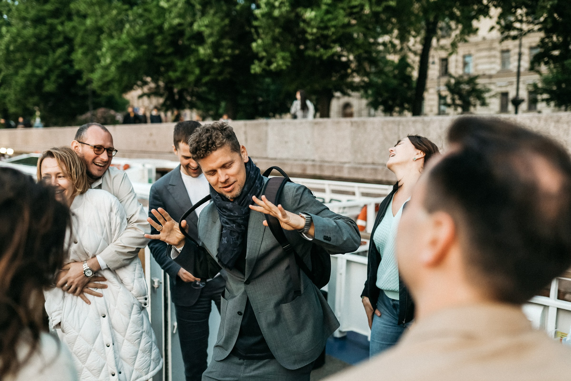 Репортажный фотограф на кораблик Питер