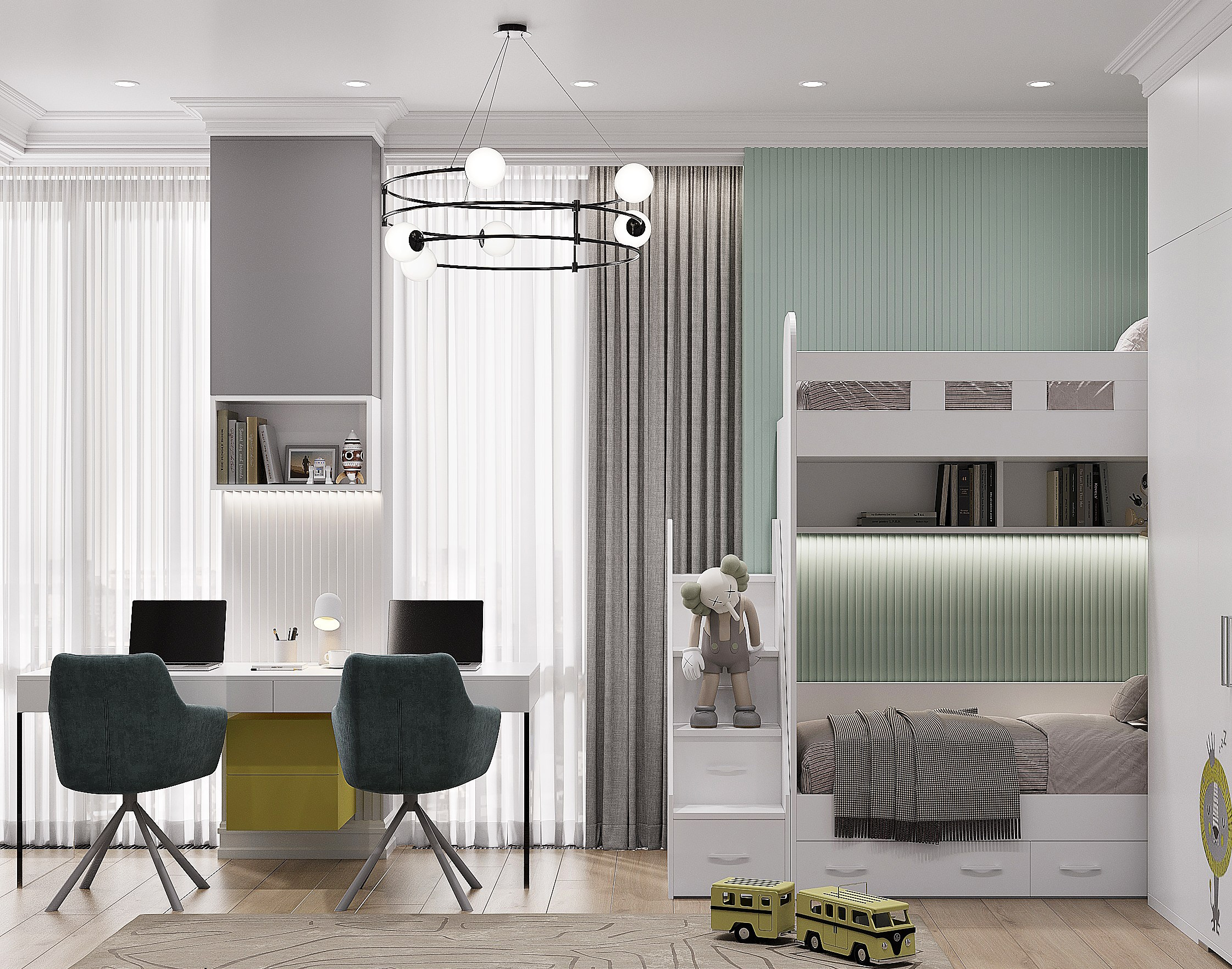 ЖК ЭНИТЕО, 71 м² | МОСКВА. Design interior-Samsonyan R