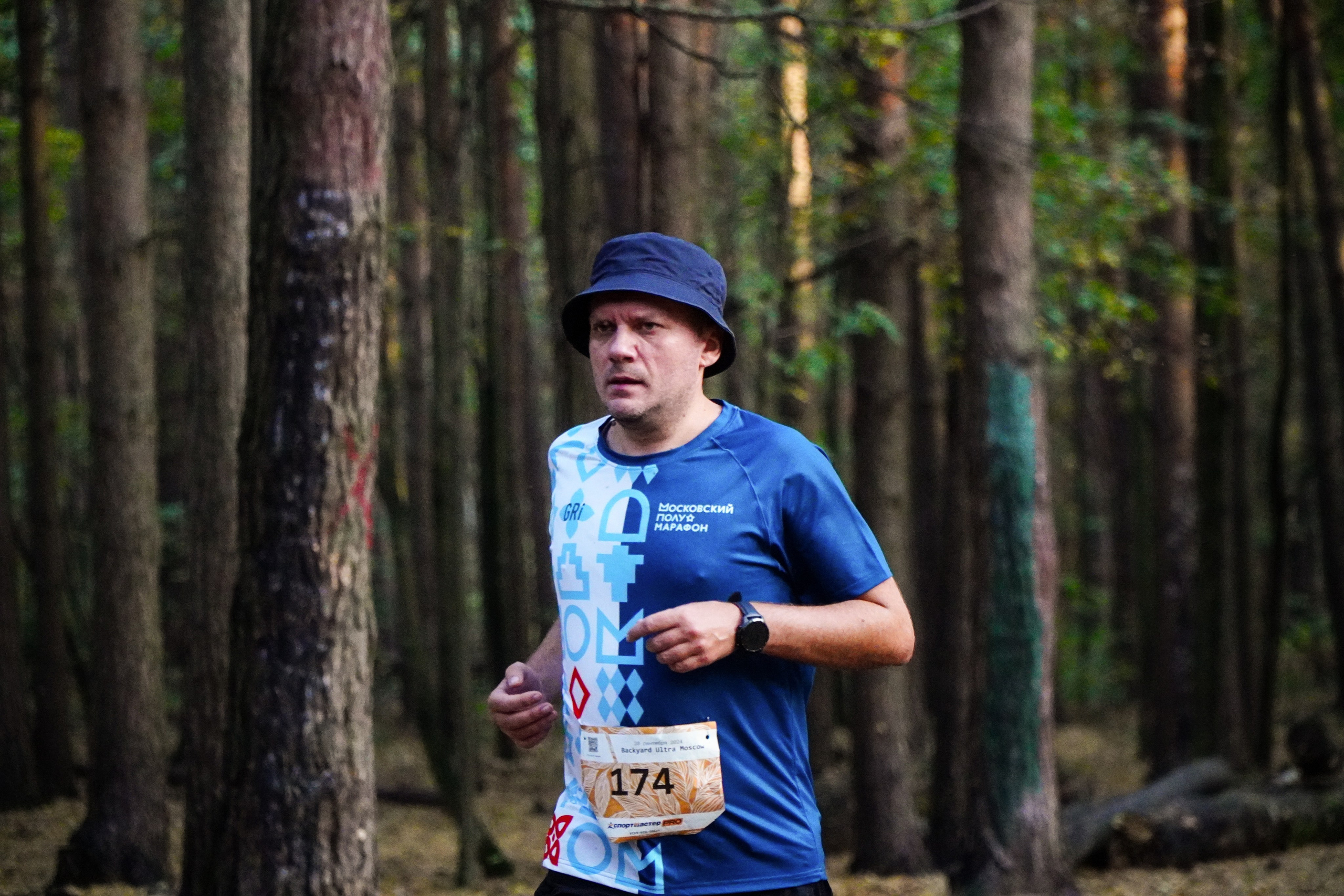 Backyard Ultra Moscow 2024. Роман Капилюшов. Бег. Фото. Видео. г. Люберцы