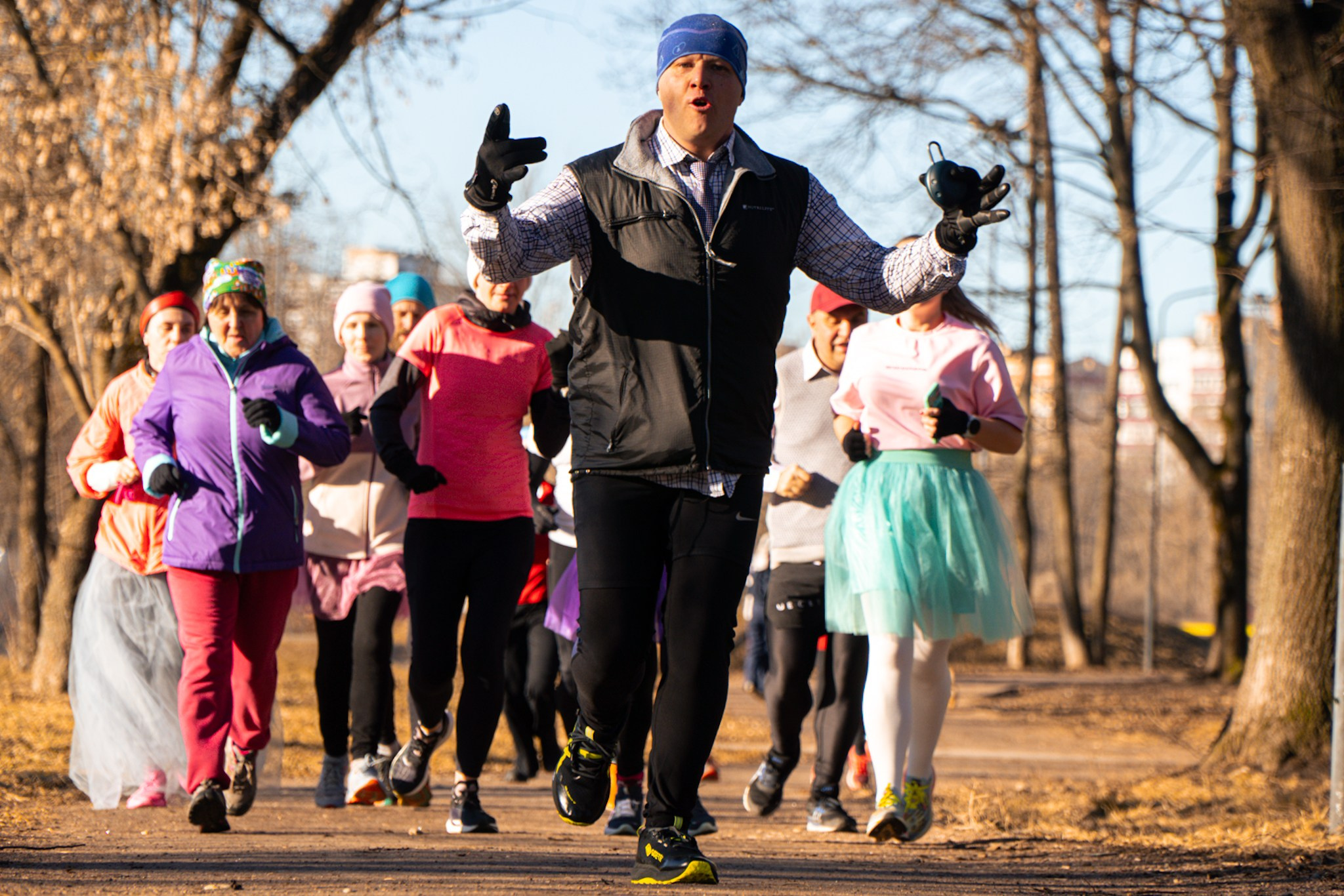 5 вёрст Наташинский 8 марта. Роман Капилюшов. Бег. Фото. Видео. г. Люберцы