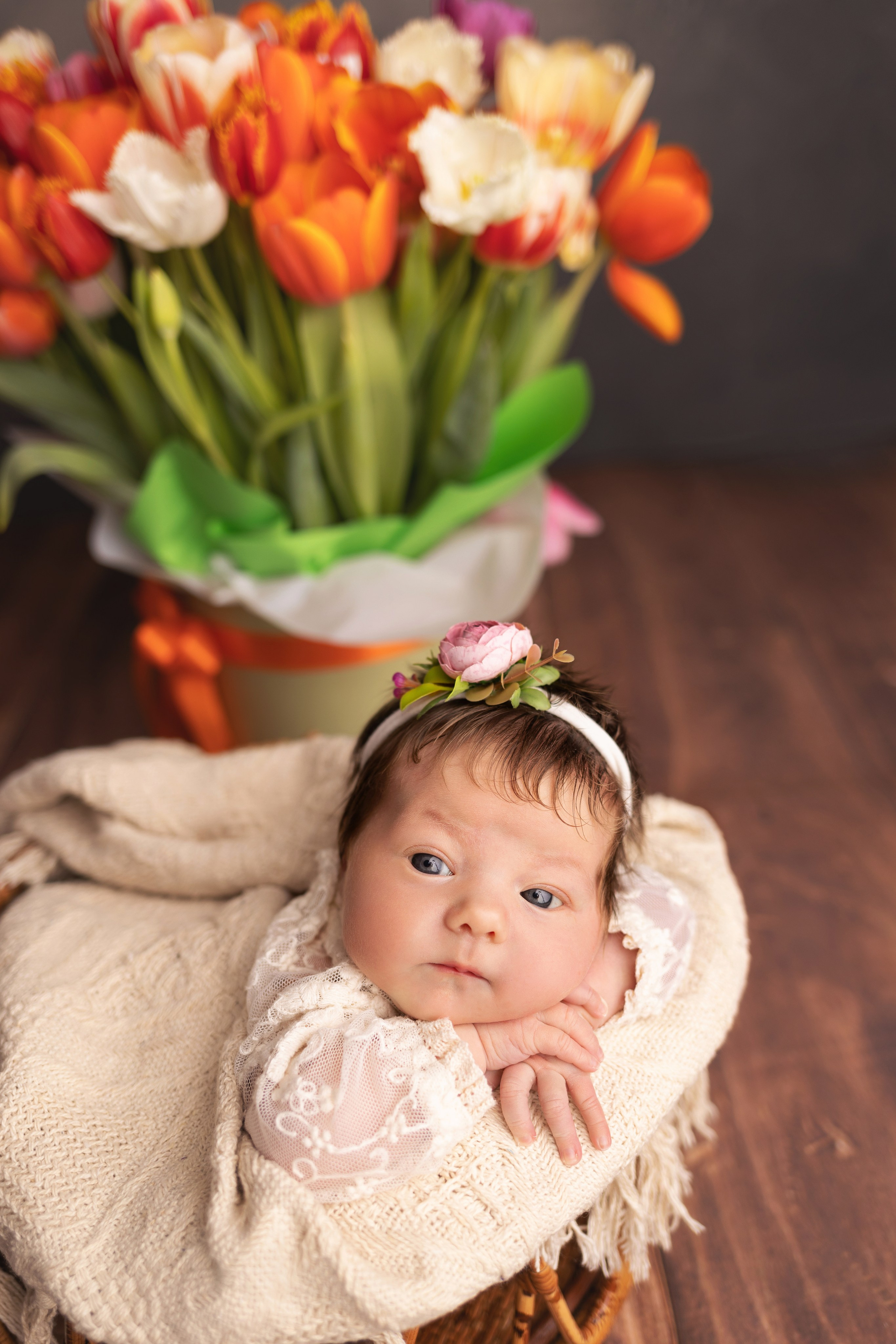 Классическая фотосессия малыша. Фотограф новорожденных малышей в Омске и Омской области Эльвира Камаева