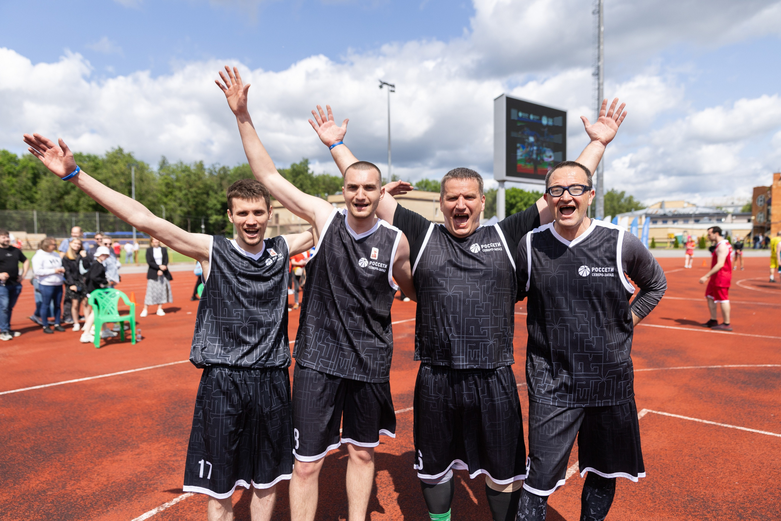 Летняя спартакиада «Росссети». Снимаю съемки