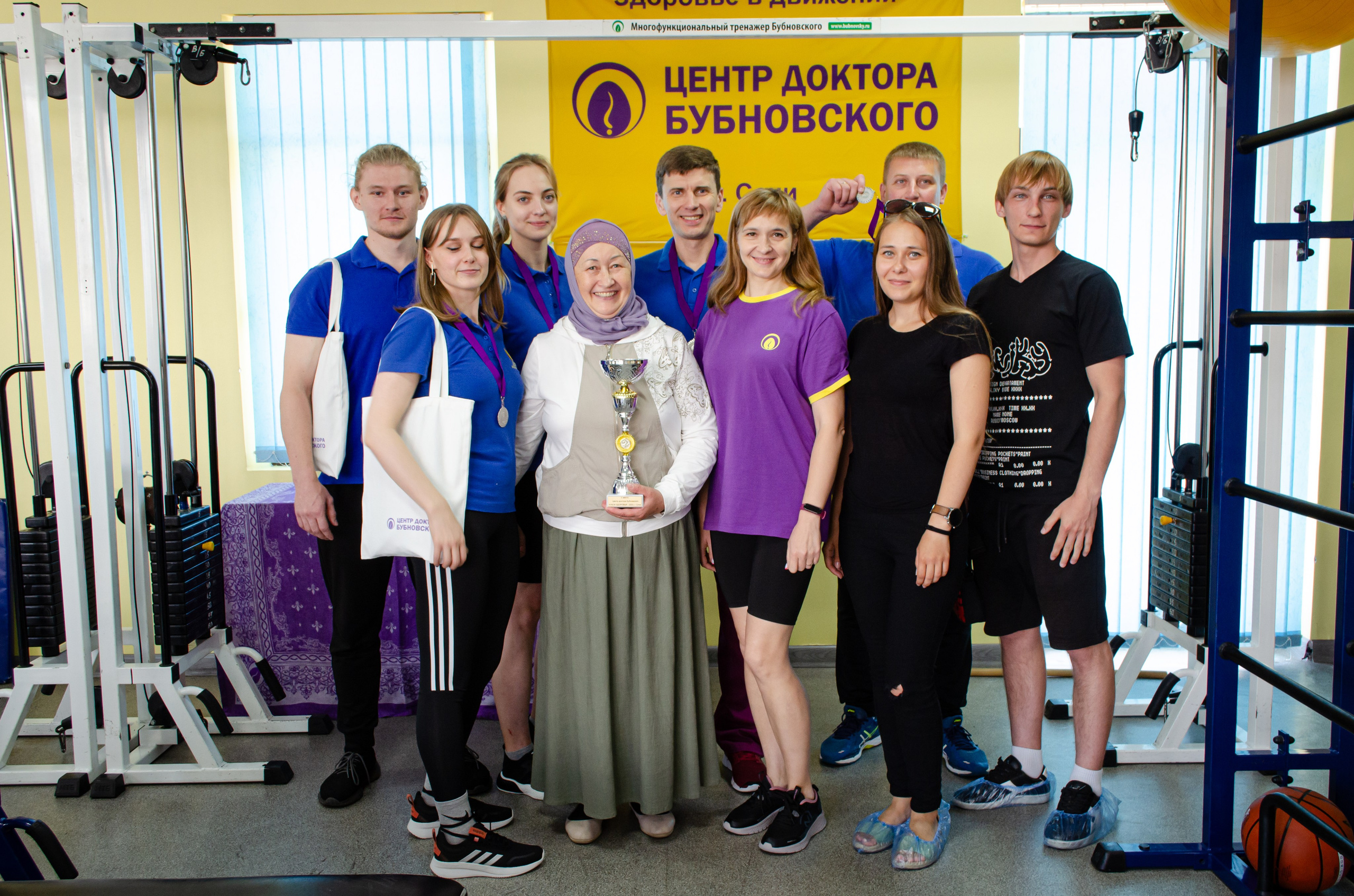 Медицинское спортивное мероприятие. Фотограф