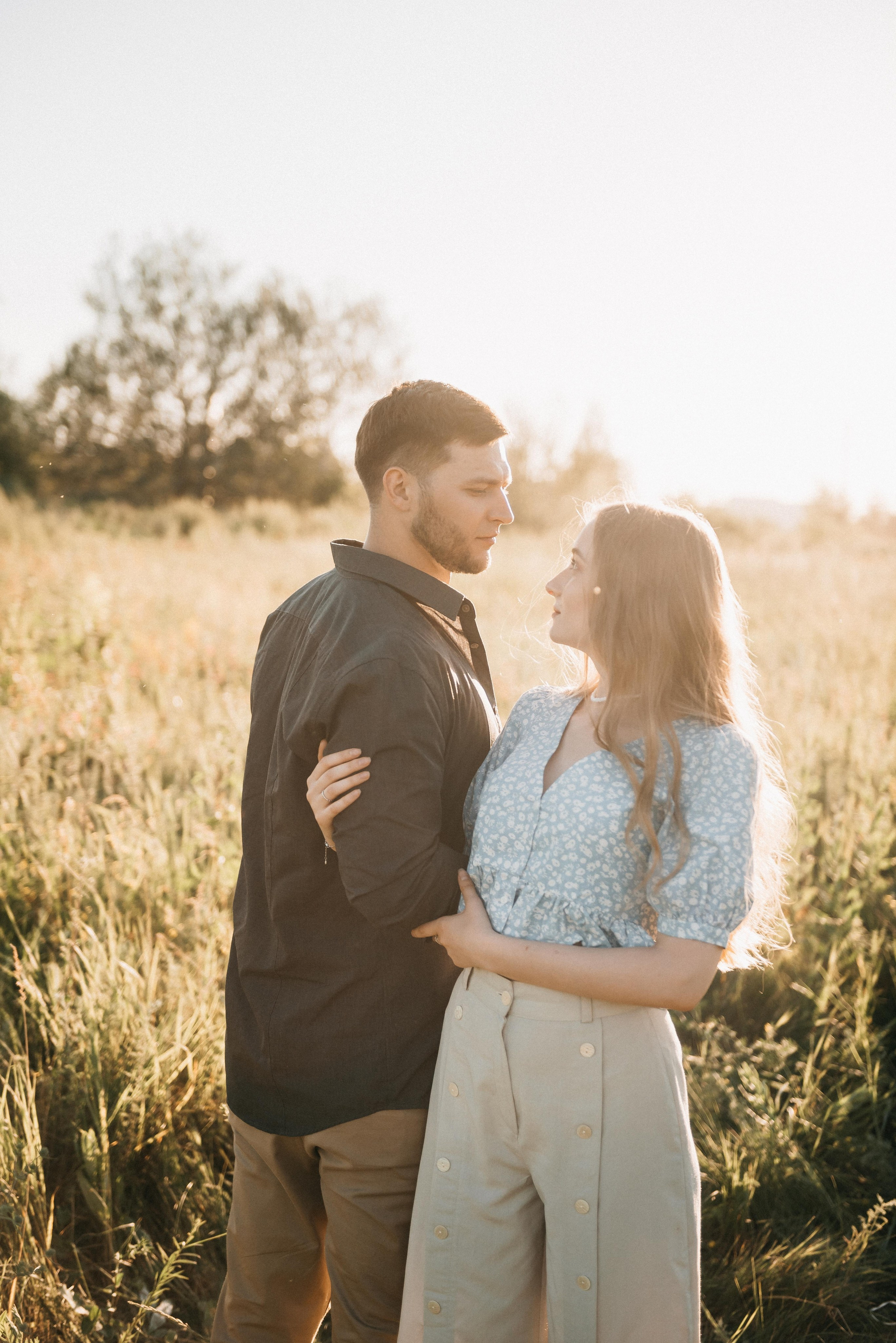 В поле. Фотограф Родионова Екатерина в Москве и Оренбурге