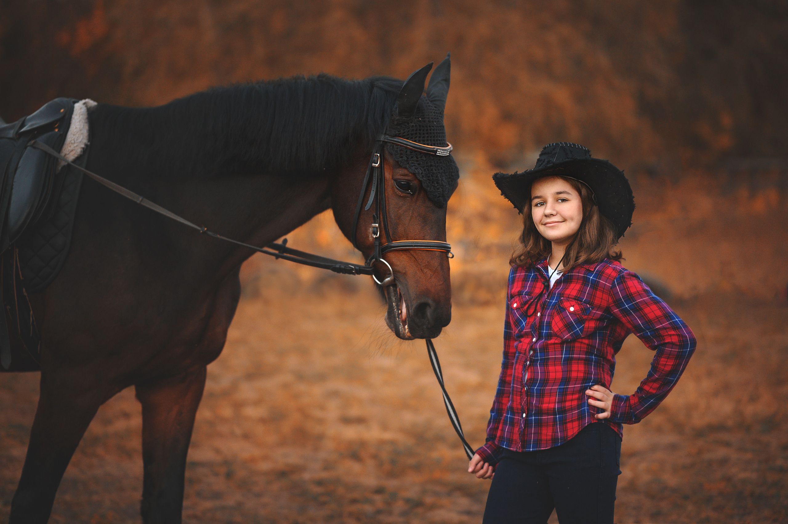 Фото с лошадями. Фотограф в Донецке Говорущенко Марина