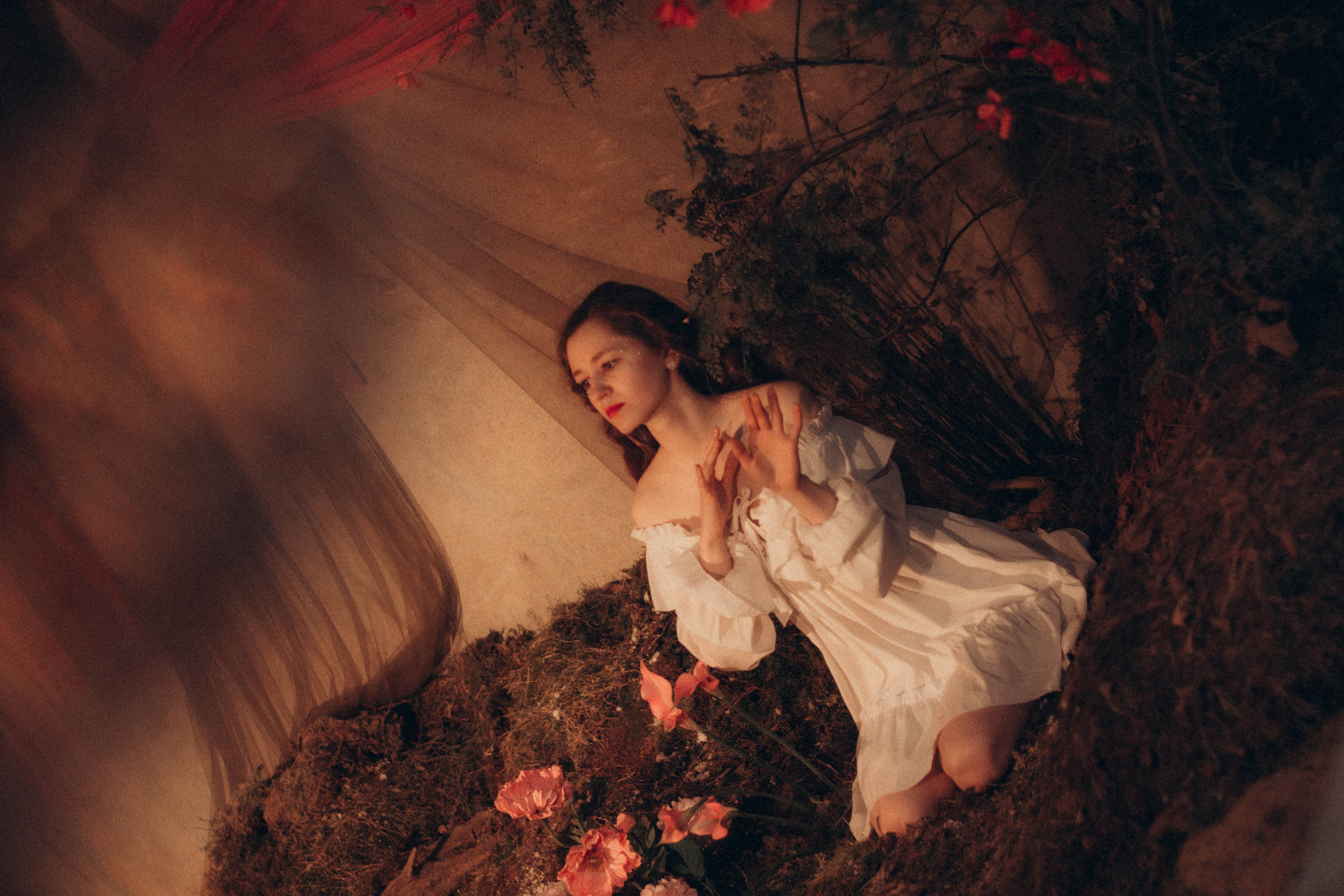 Флора в студии. Создадим шедевр? Виталина и её фотоискусство