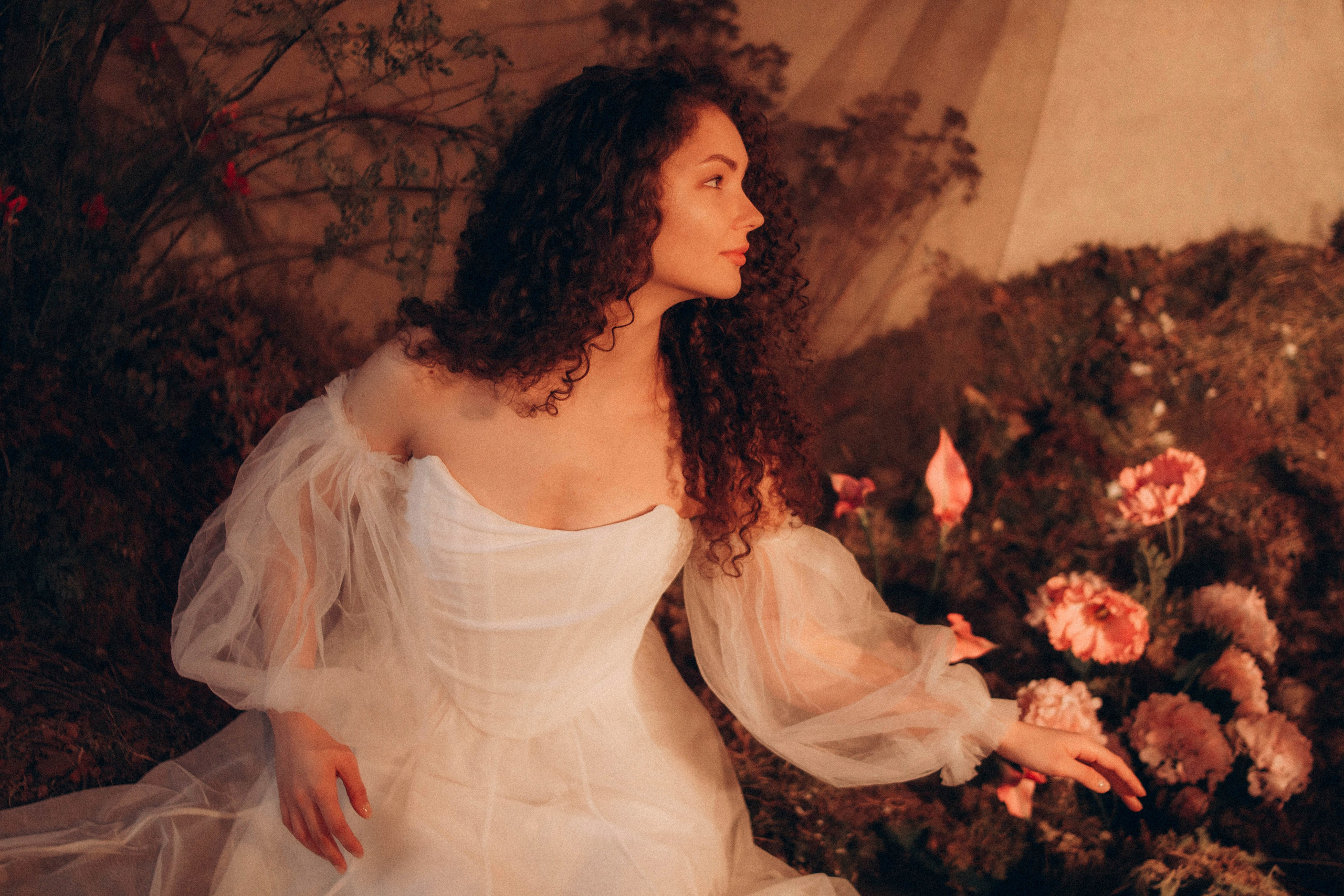 Флора в студии. Создадим шедевр? Виталина и её фотоискусство