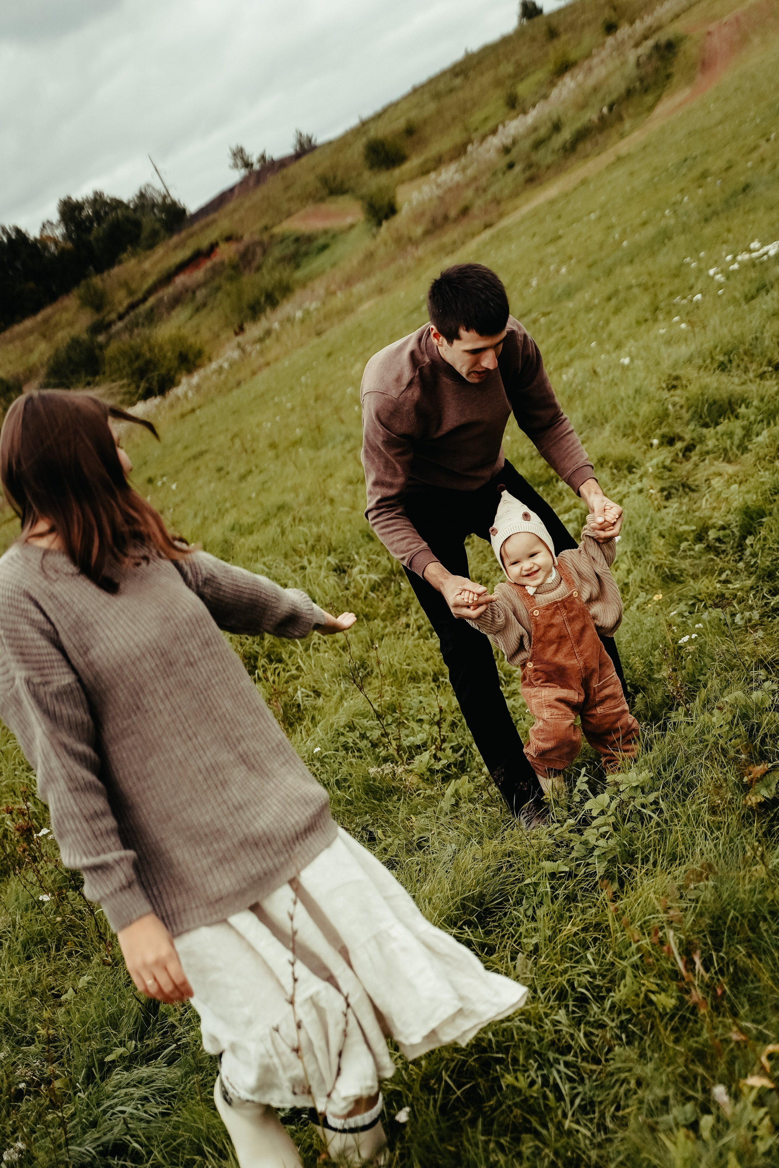 Семейная фотосъемка в поле. Бирск