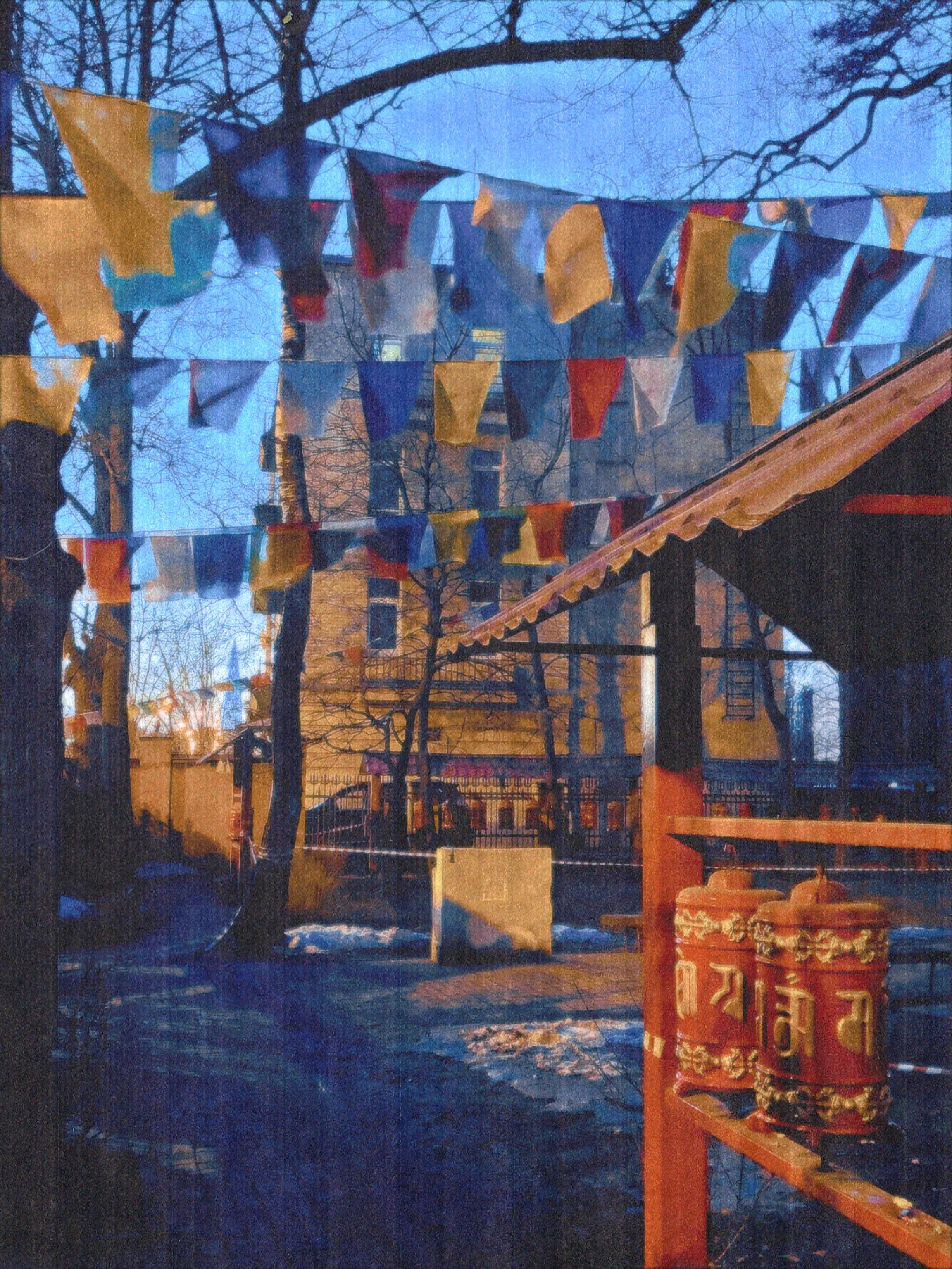 Street/travel. Visual artist Svetlana