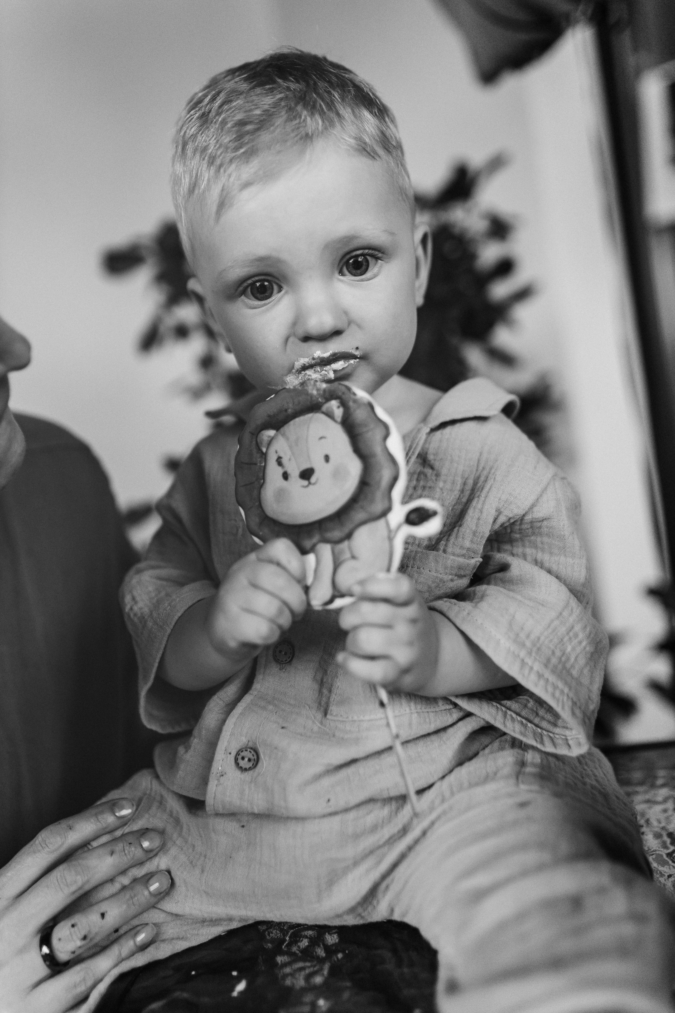 Максику 1 годик, отмечаем дома