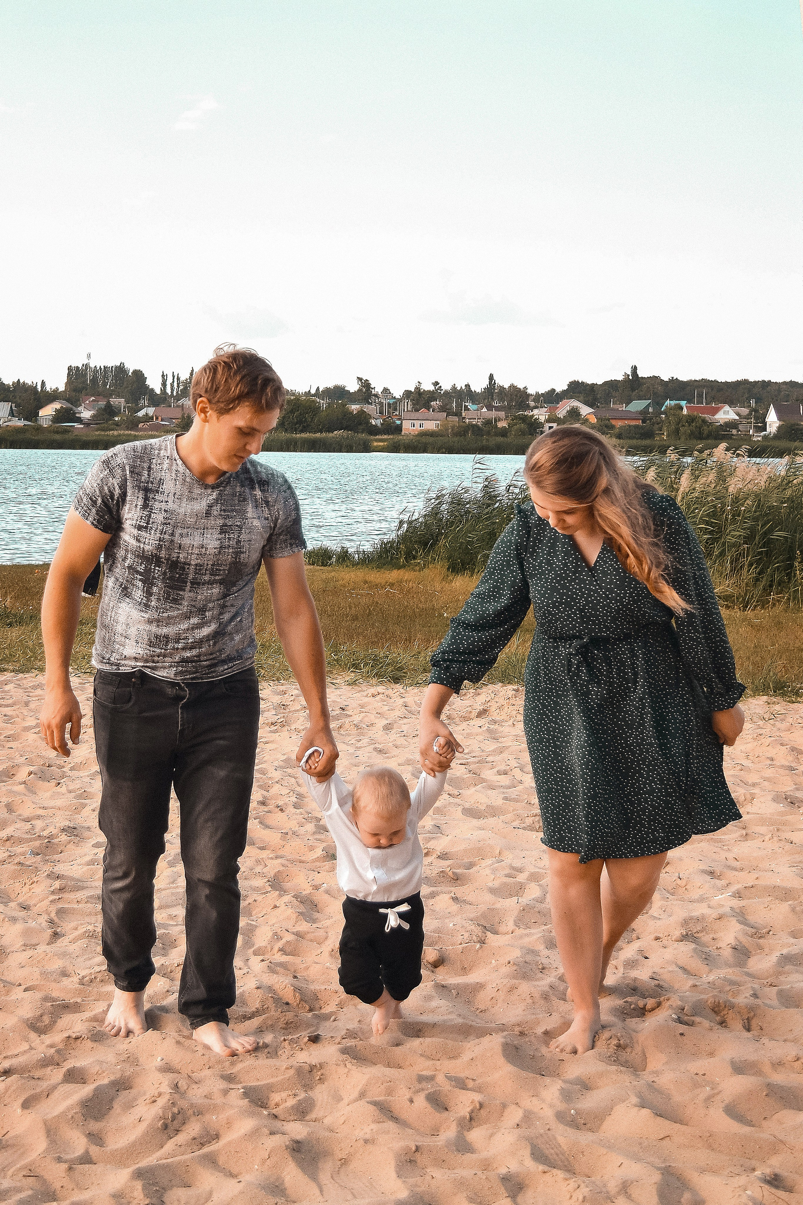 Лена, Сергей и Максим. Семейный и детский фотограф в городе Грязи Олеся Огурцова
