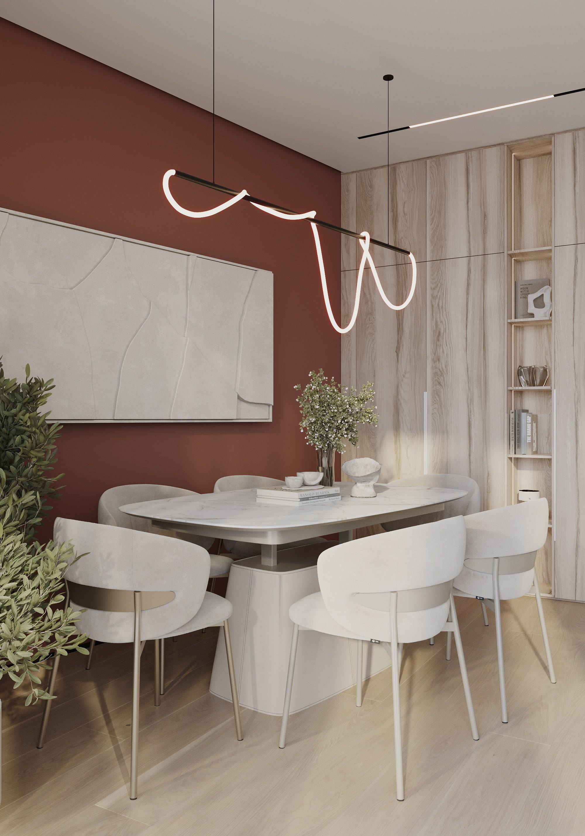 ЖК Море 71.5 кв.м. Дизайн интерьера, 3D-визуализация Владивосток