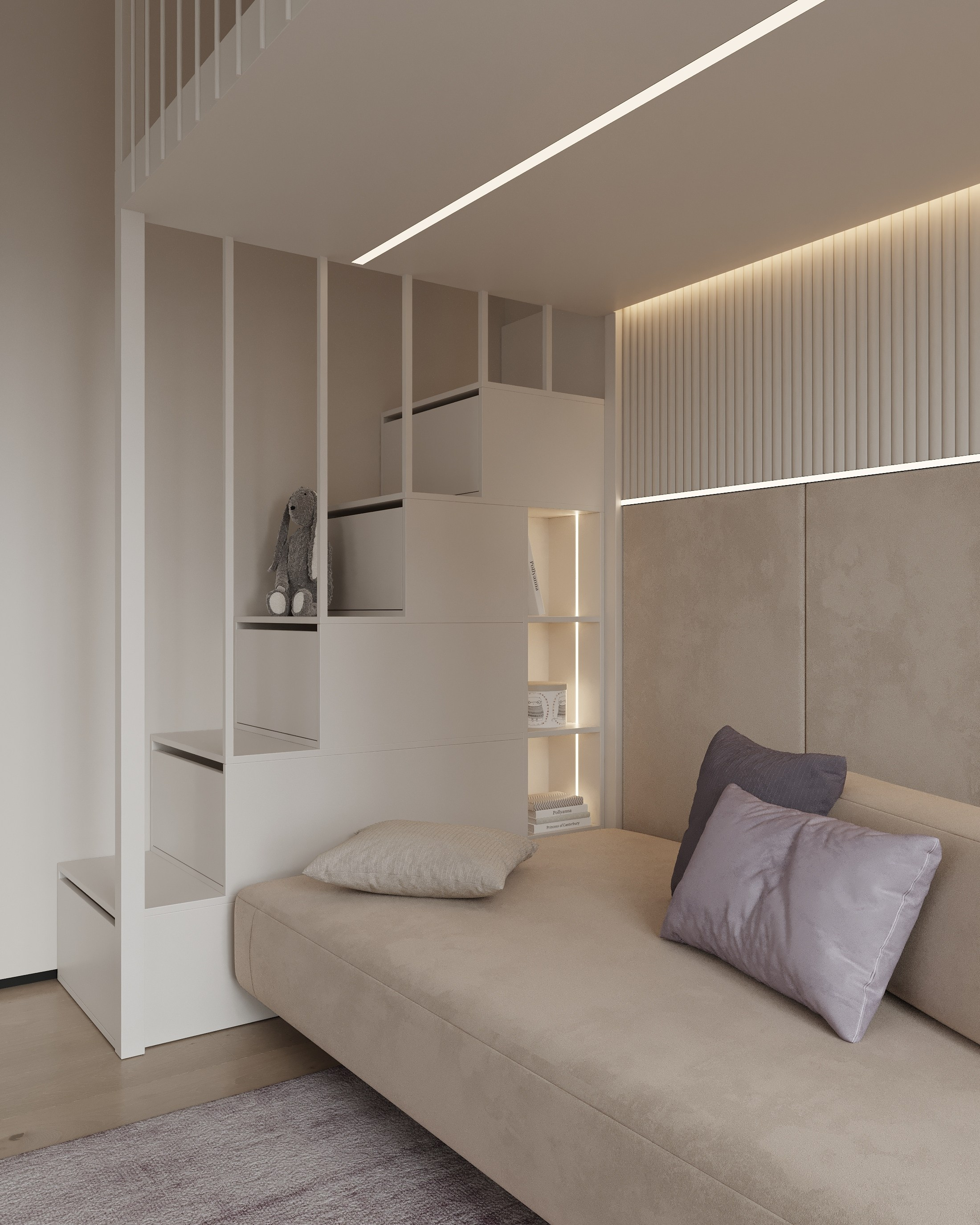 ЖК Снегири 189.0 кв.м. Дизайнер интерьера и 3D визуализатор Ванчугова Ольга