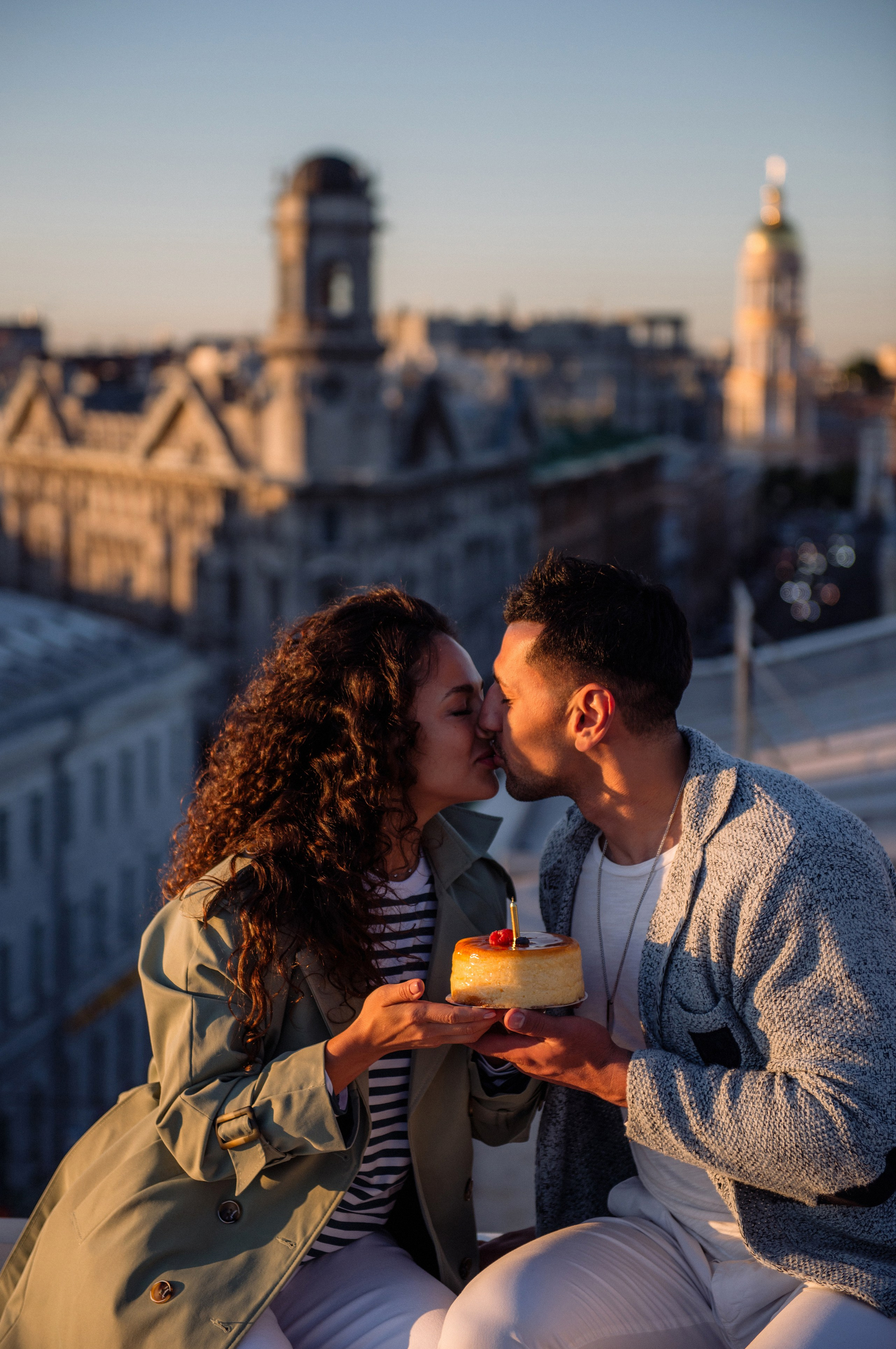 Love story на крышах Питера. Фотограф в Москве Алёна Степутенко