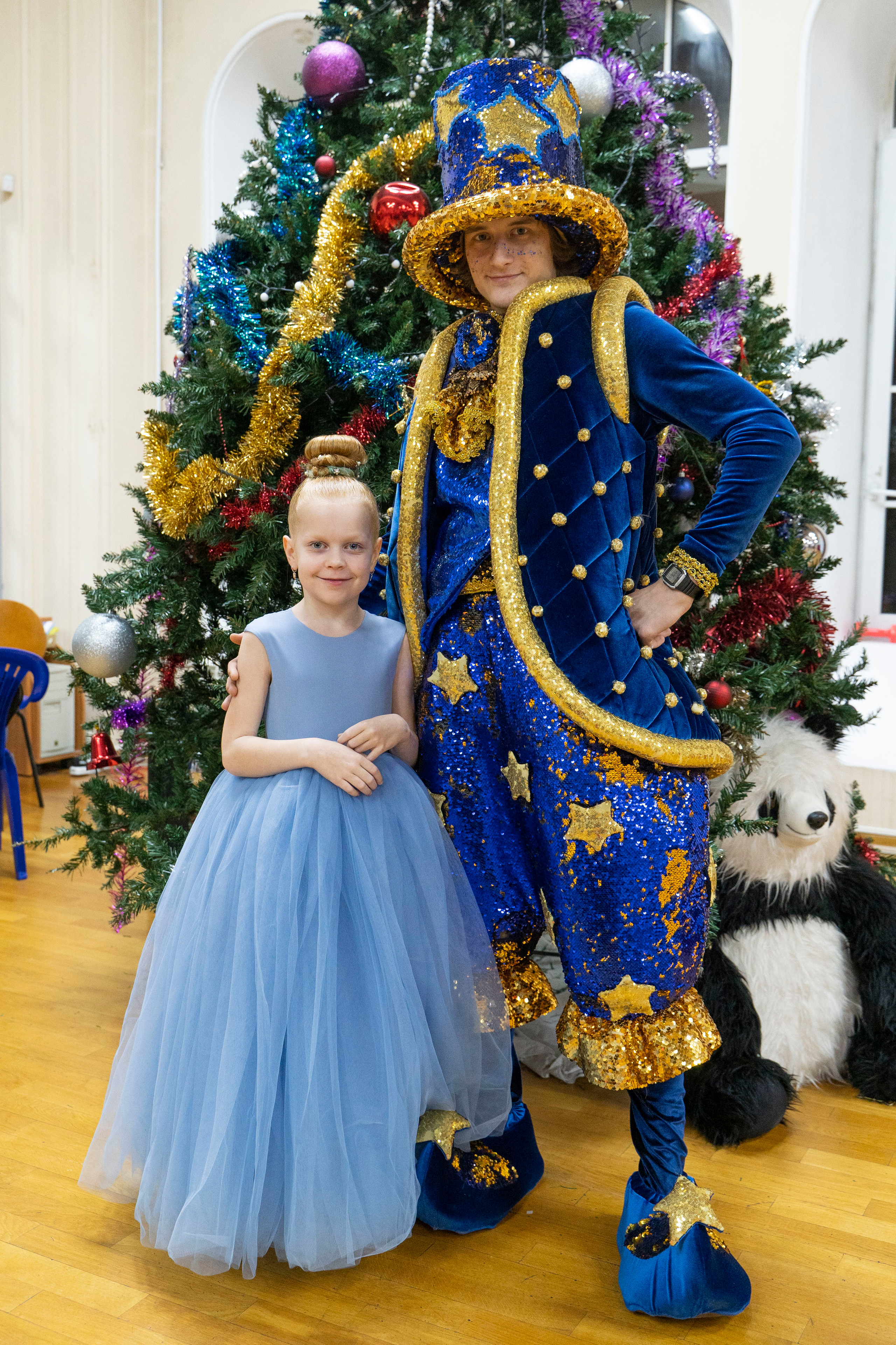 Новогодний праздник детского театра танца. Фотограф в Санкт-Петербурге, фотодни в СПБ