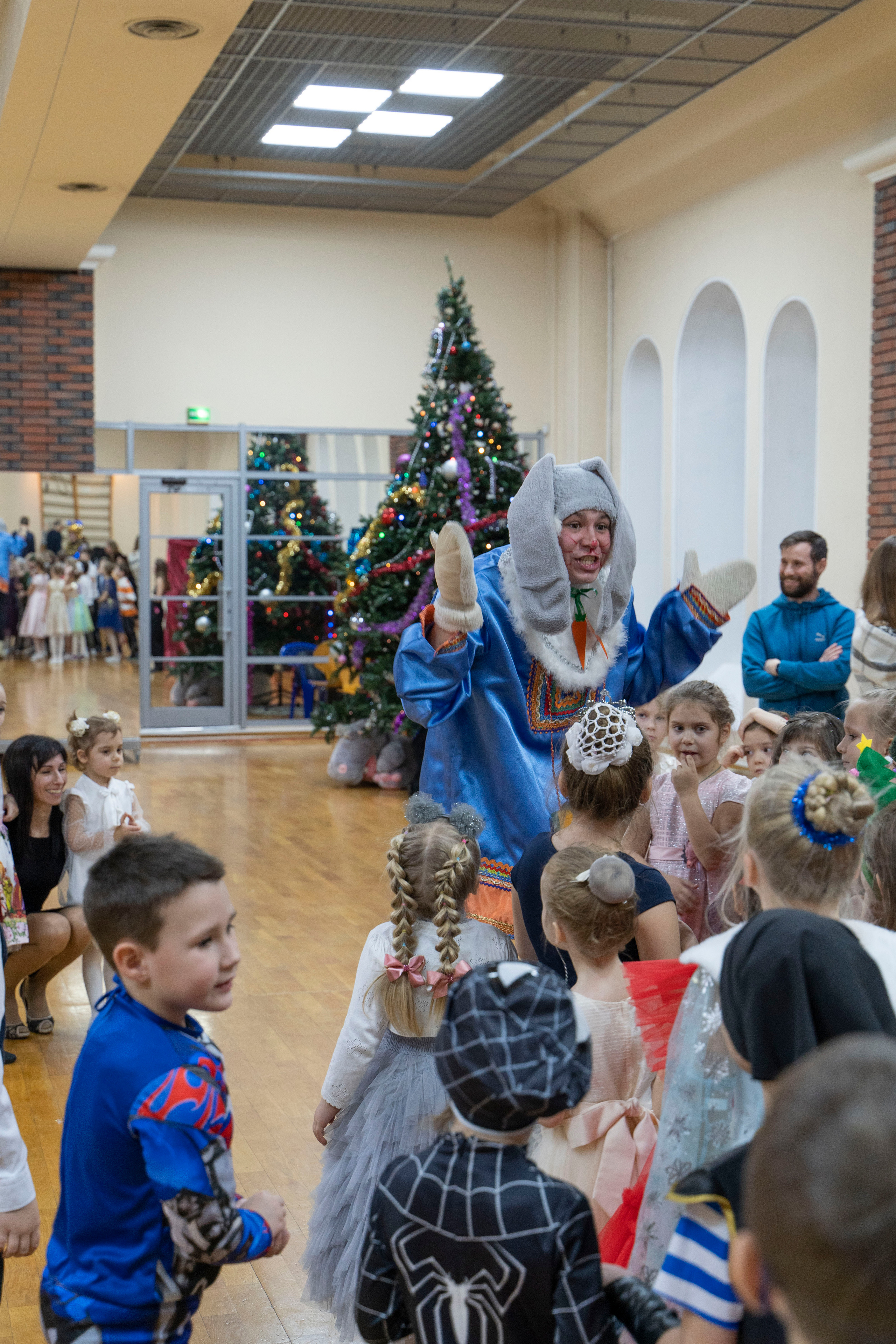 Новогодний праздник детского театра танца. Фотограф в Санкт-Петербурге, фотодни в СПБ