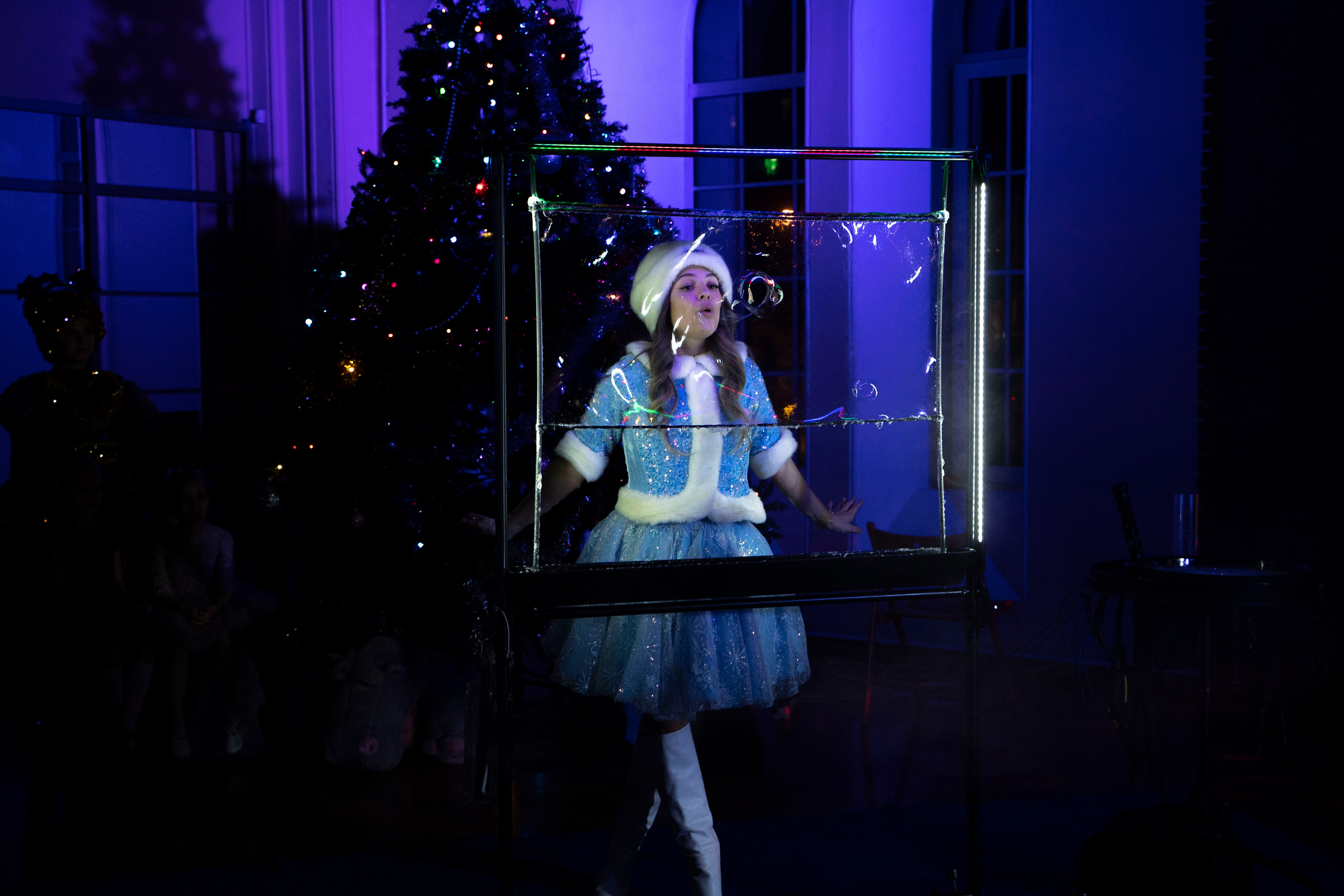 Новогодний праздник детского театра танца. Фотограф в Санкт-Петербурге, фотодни в СПБ