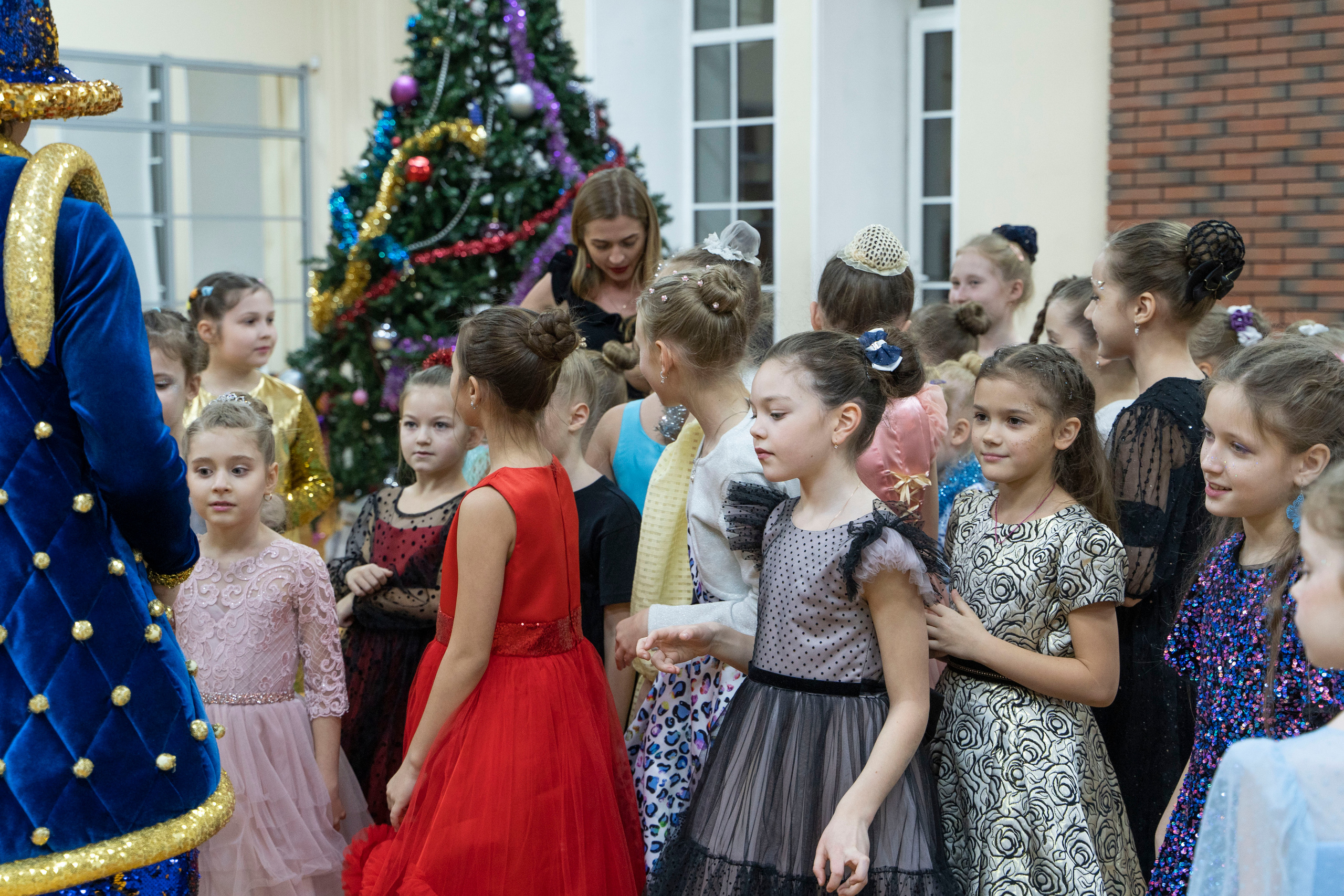 Новогодний праздник детского театра танца. Фотограф в Санкт-Петербурге, фотодни в СПБ
