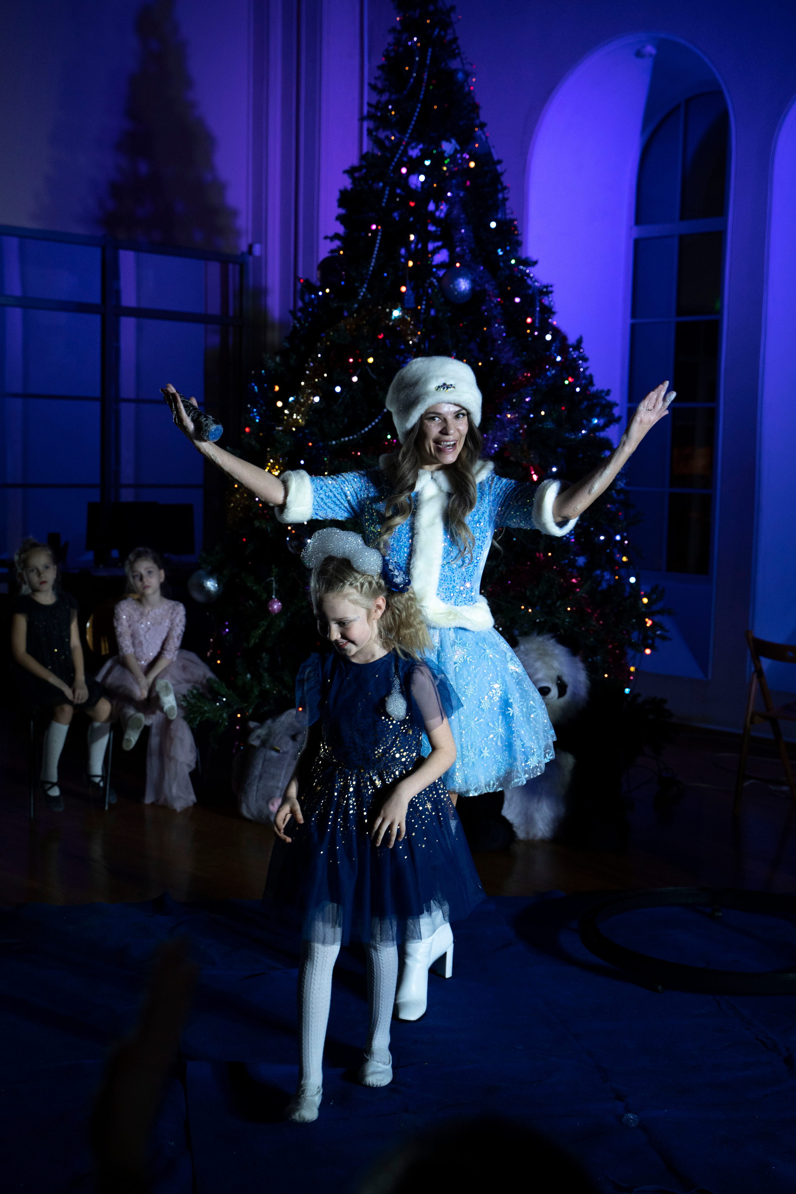Новогодний праздник детского театра танца. Фотограф в Санкт-Петербурге, фотодни в СПБ