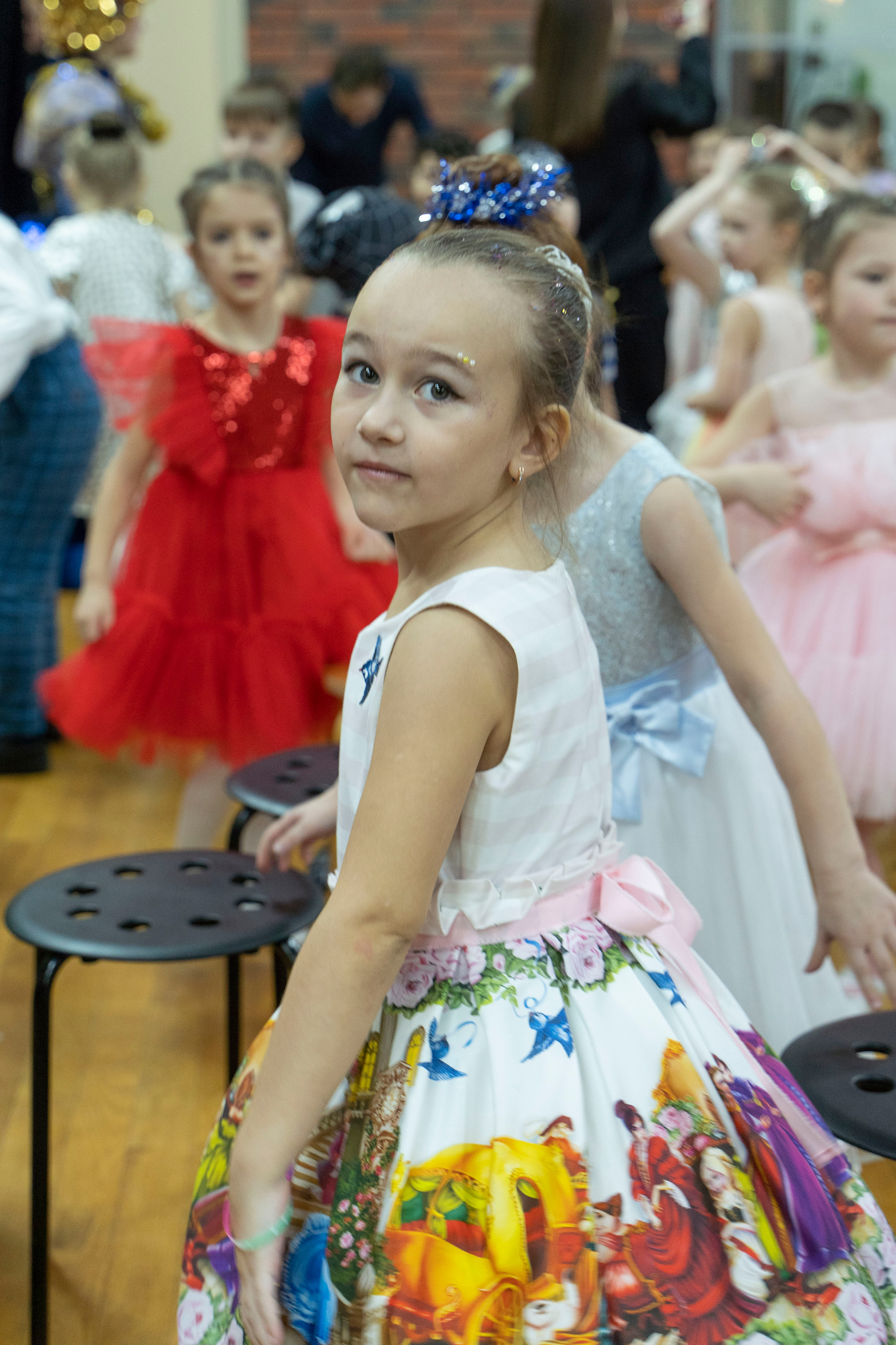 Новогодний праздник детского театра танца. Фотограф в Санкт-Петербурге, фотодни в СПБ