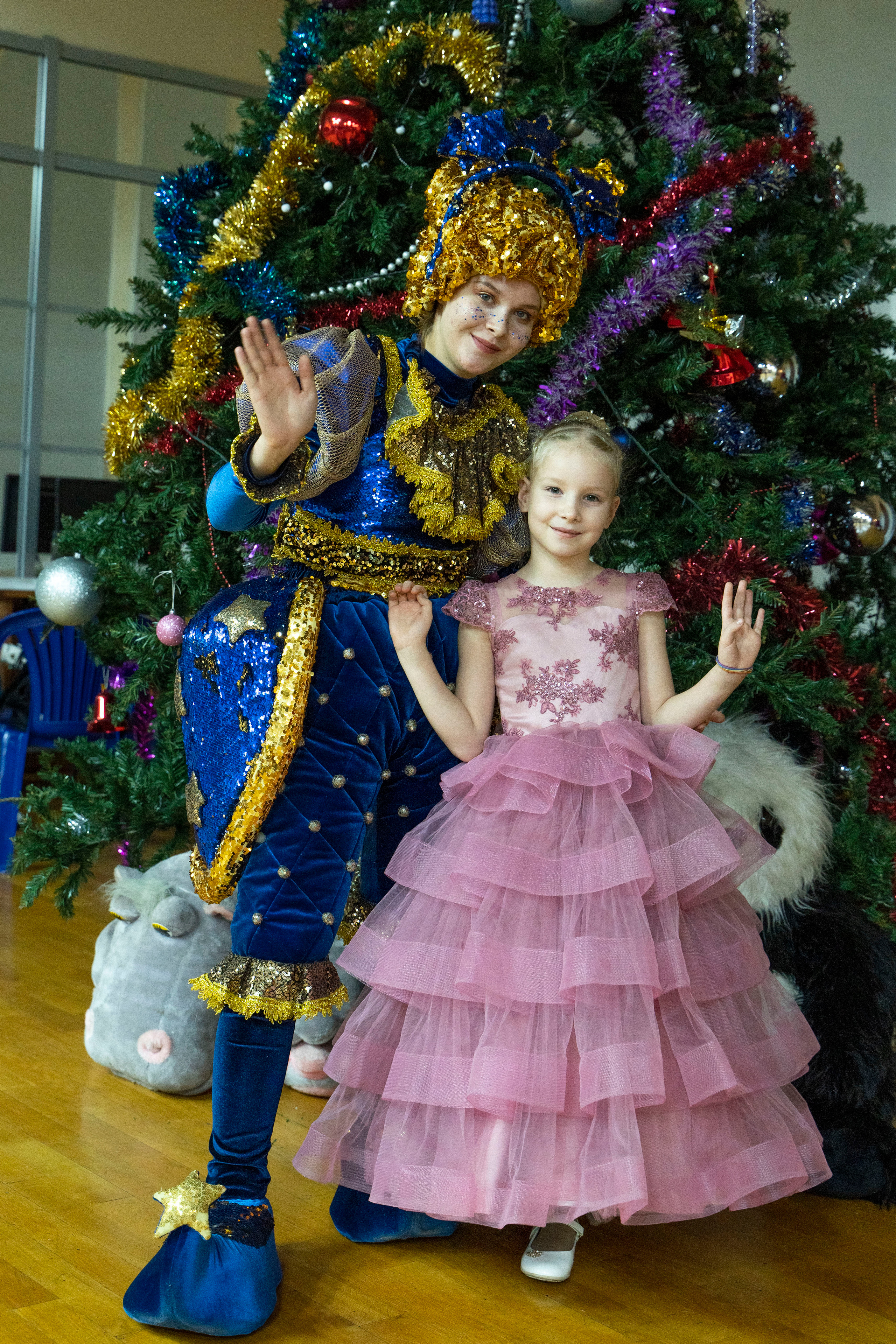 Новогодний праздник детского театра танца. Фотограф в Санкт-Петербурге, фотодни в СПБ