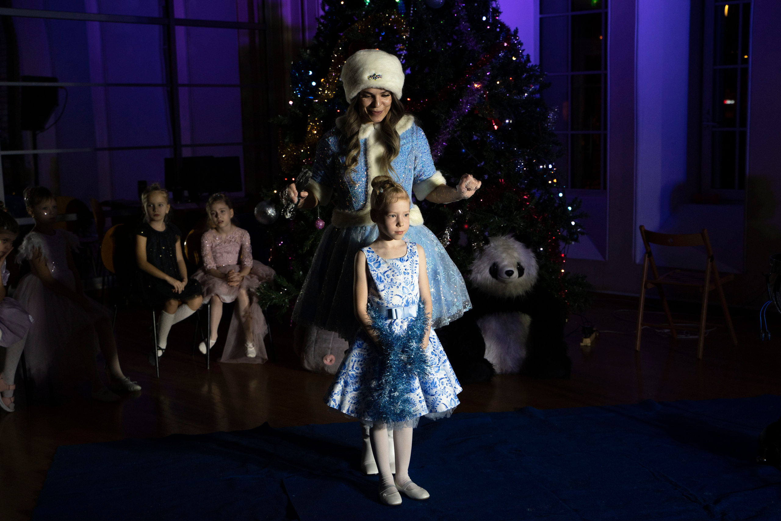 Новогодний праздник детского театра танца. Фотограф в Санкт-Петербурге, фотодни в СПБ