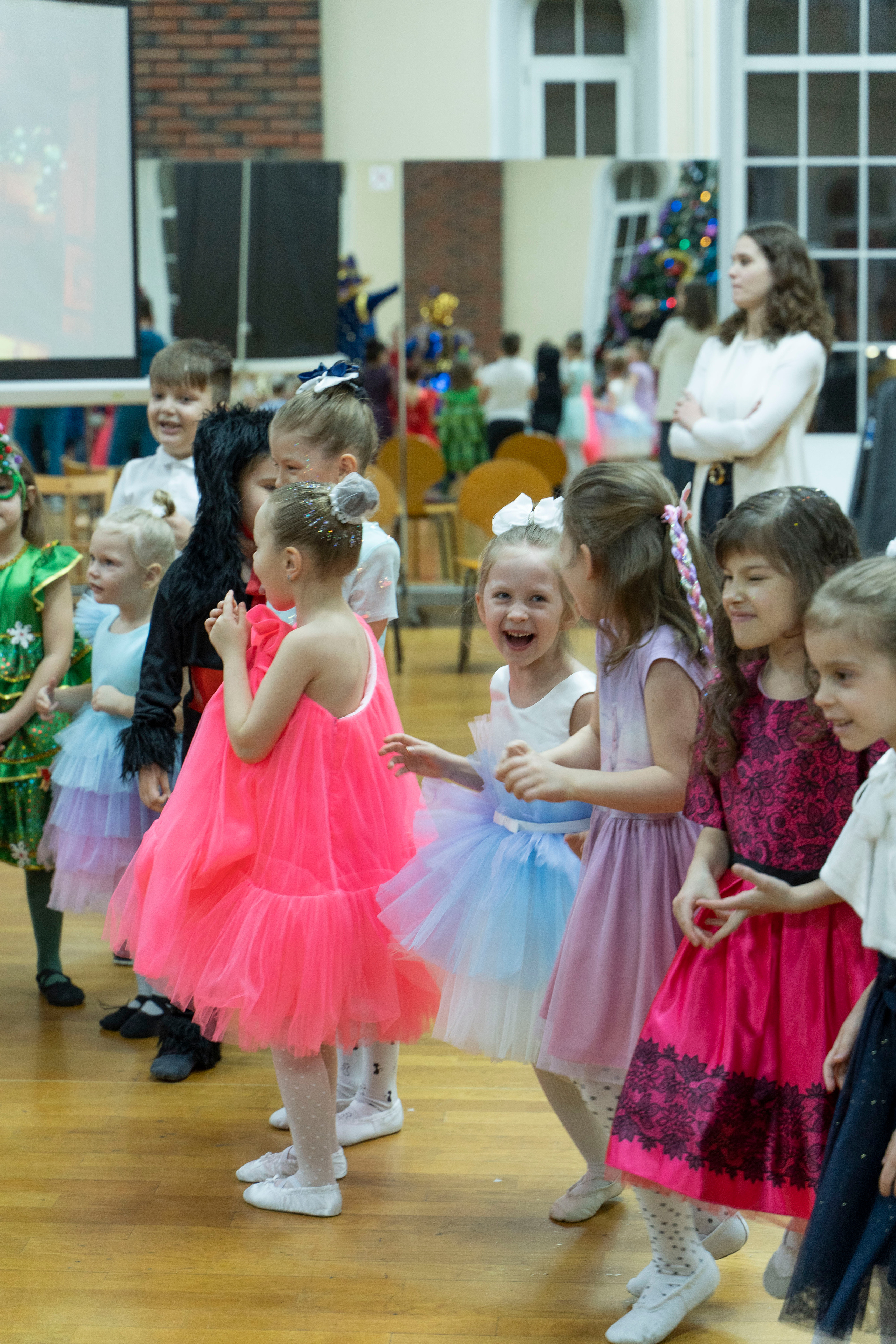 Новогодний праздник детского театра танца. Фотограф в Санкт-Петербурге, фотодни в СПБ