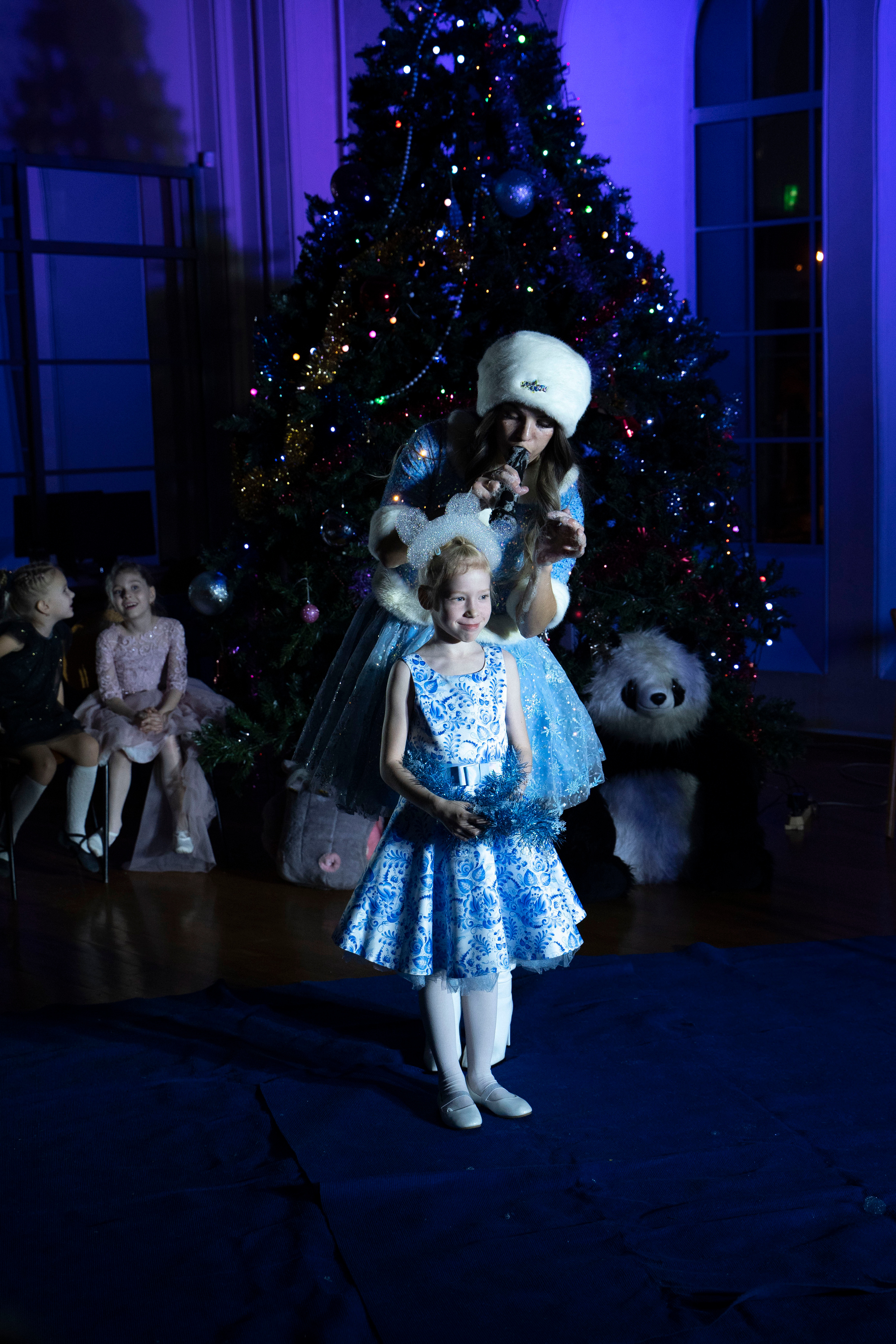 Новогодний праздник детского театра танца. Фотограф в Санкт-Петербурге, фотодни в СПБ