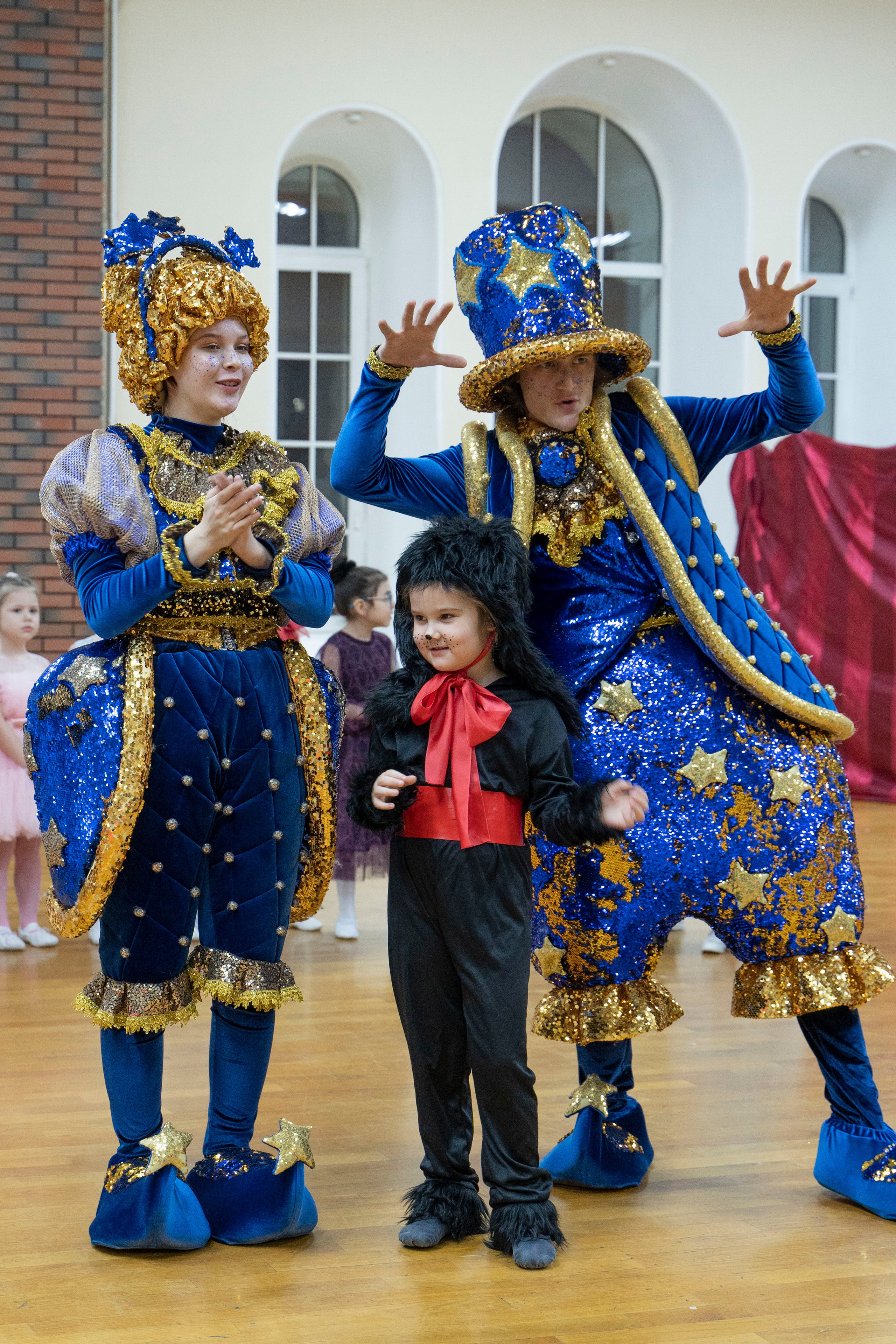 Новогодний праздник детского театра танца. Фотограф в Санкт-Петербурге, фотодни в СПБ