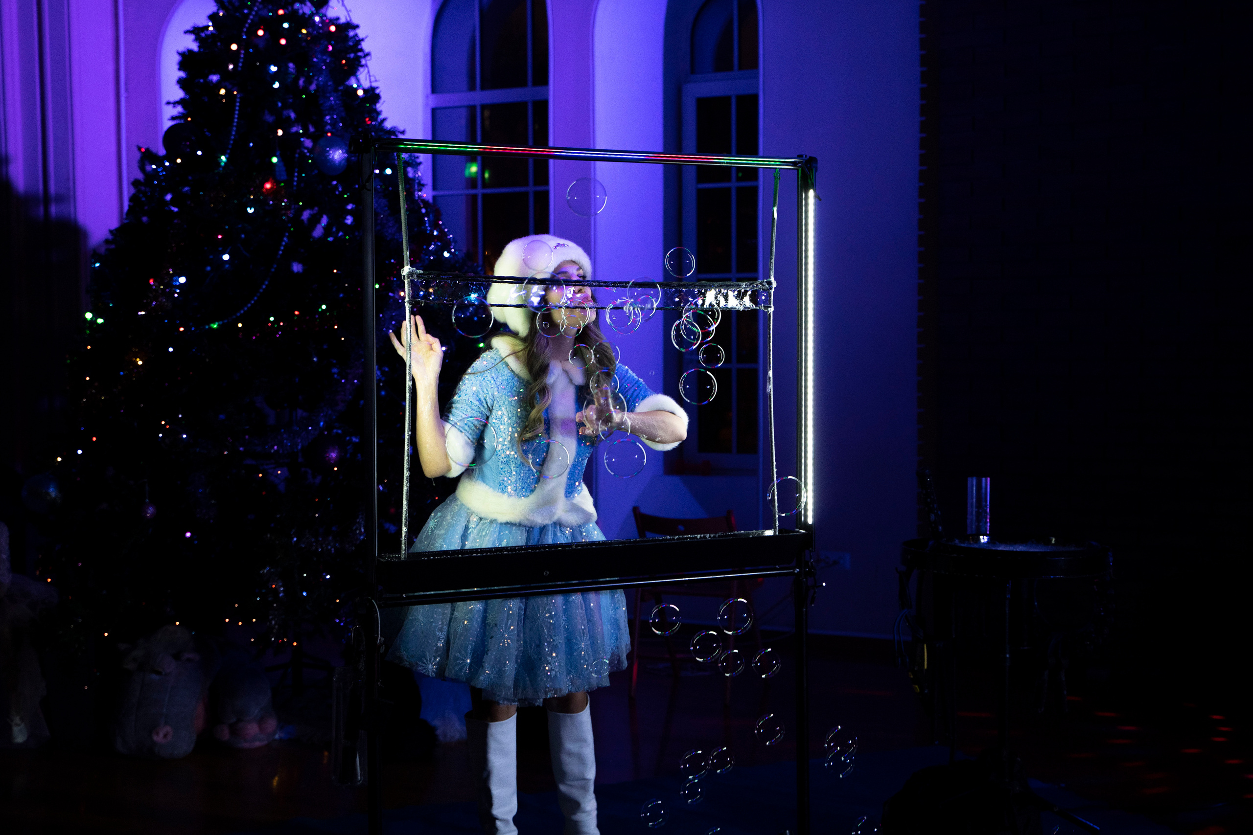 Новогодний праздник детского театра танца. Фотограф в Санкт-Петербурге, фотодни в СПБ