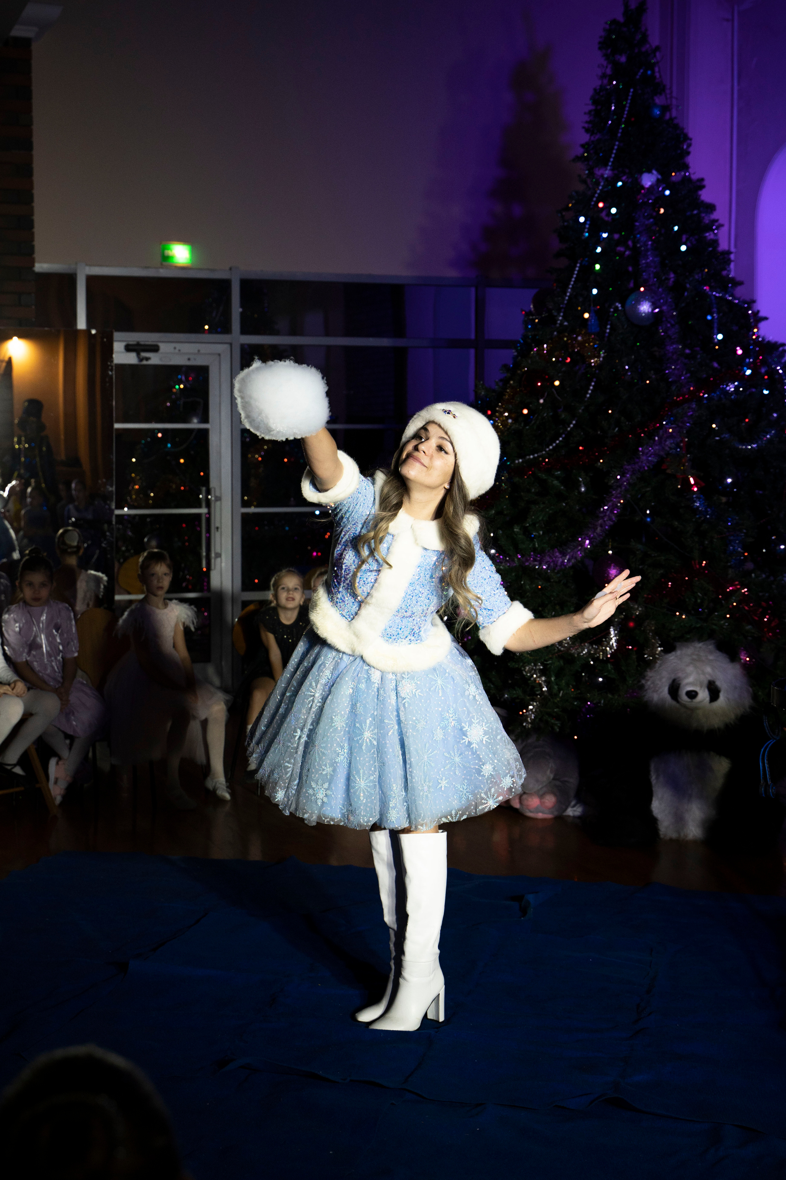 Новогодний праздник детского театра танца. Фотограф в Санкт-Петербурге, фотодни в СПБ